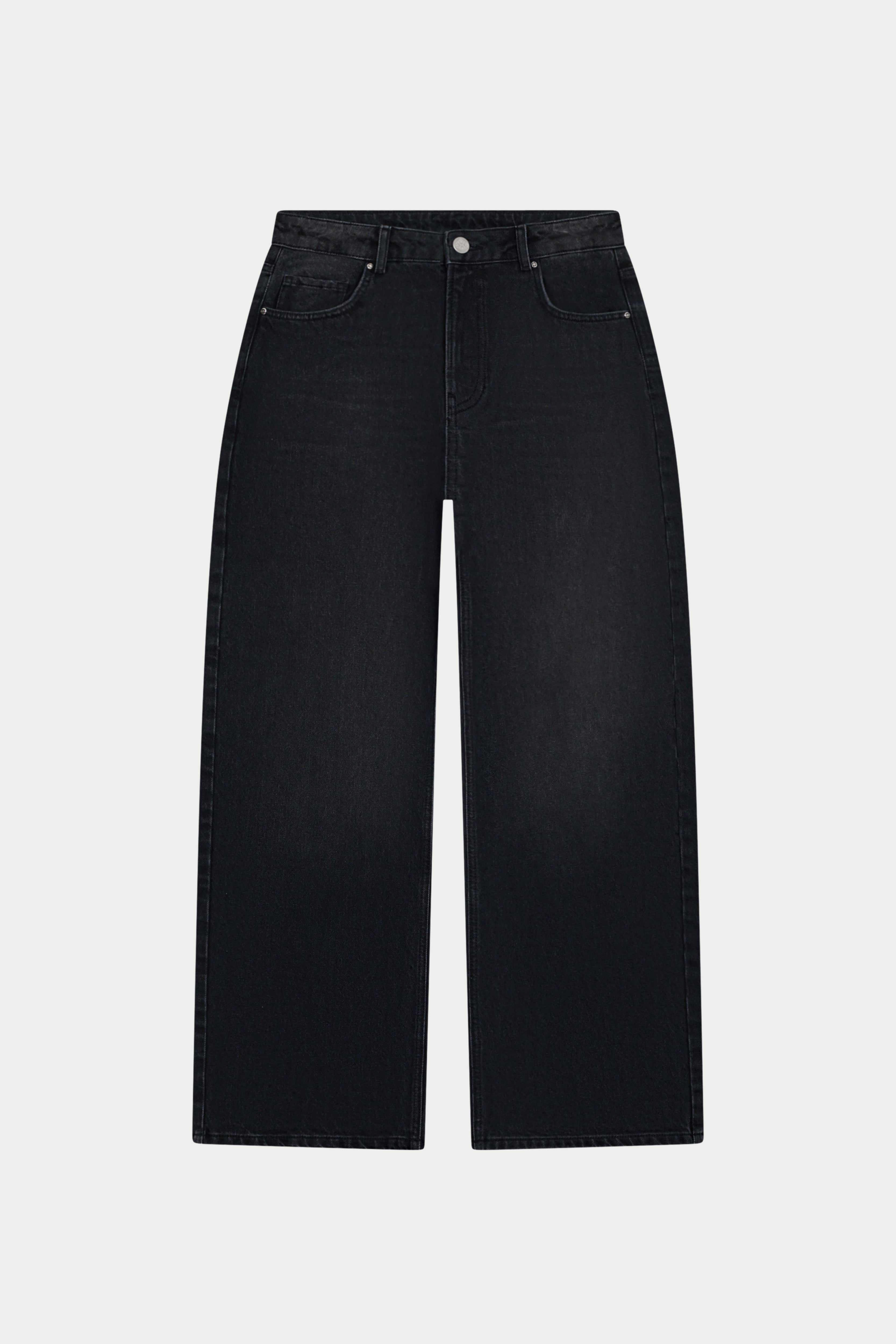 SKATER JEANS - WASHED BLACK