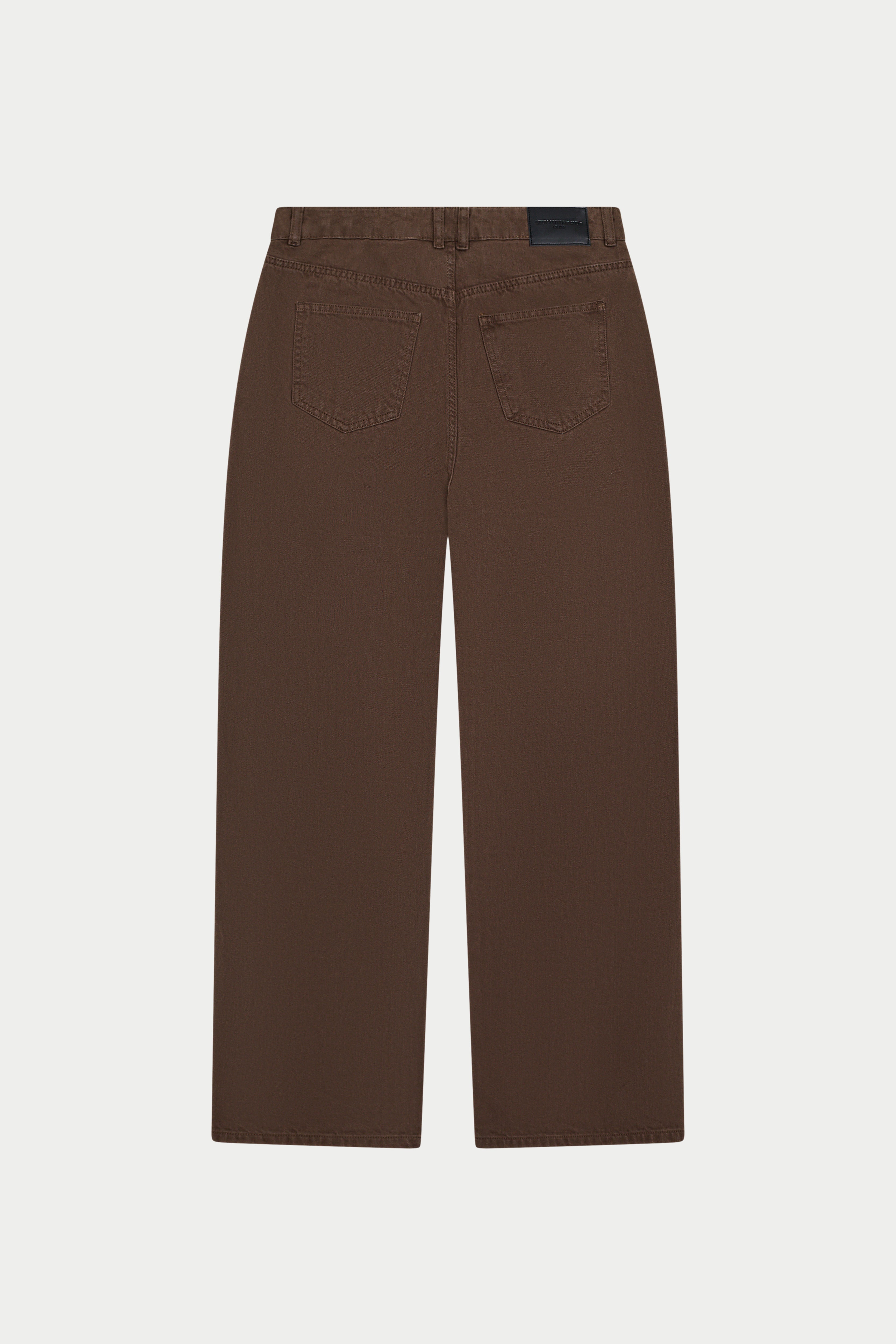 SKATER JEANS - WASHED BROWN