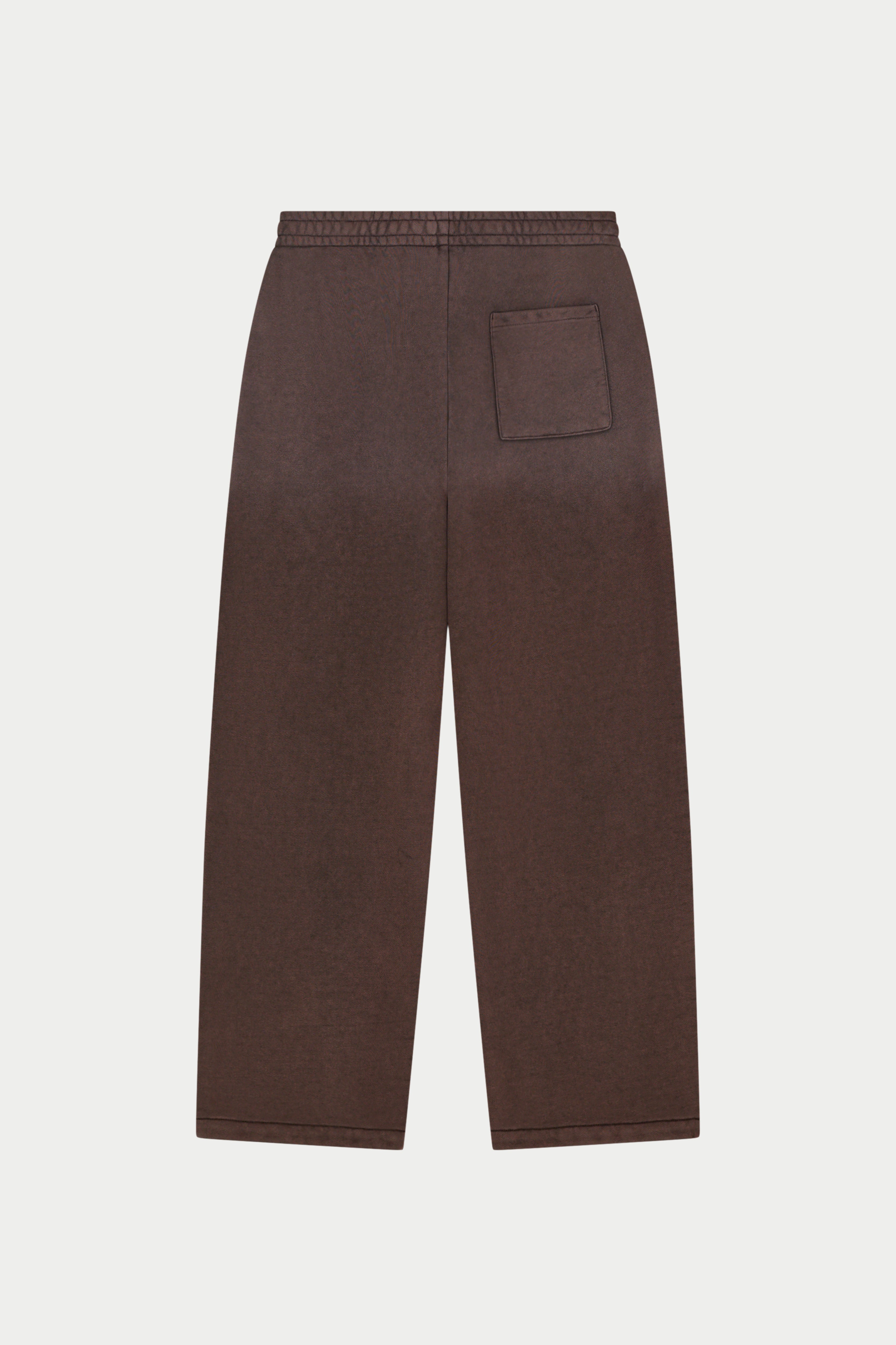 SPRAY WASH COPYRIGHT MULTI GRAPHIC JOGGERS - BROWN