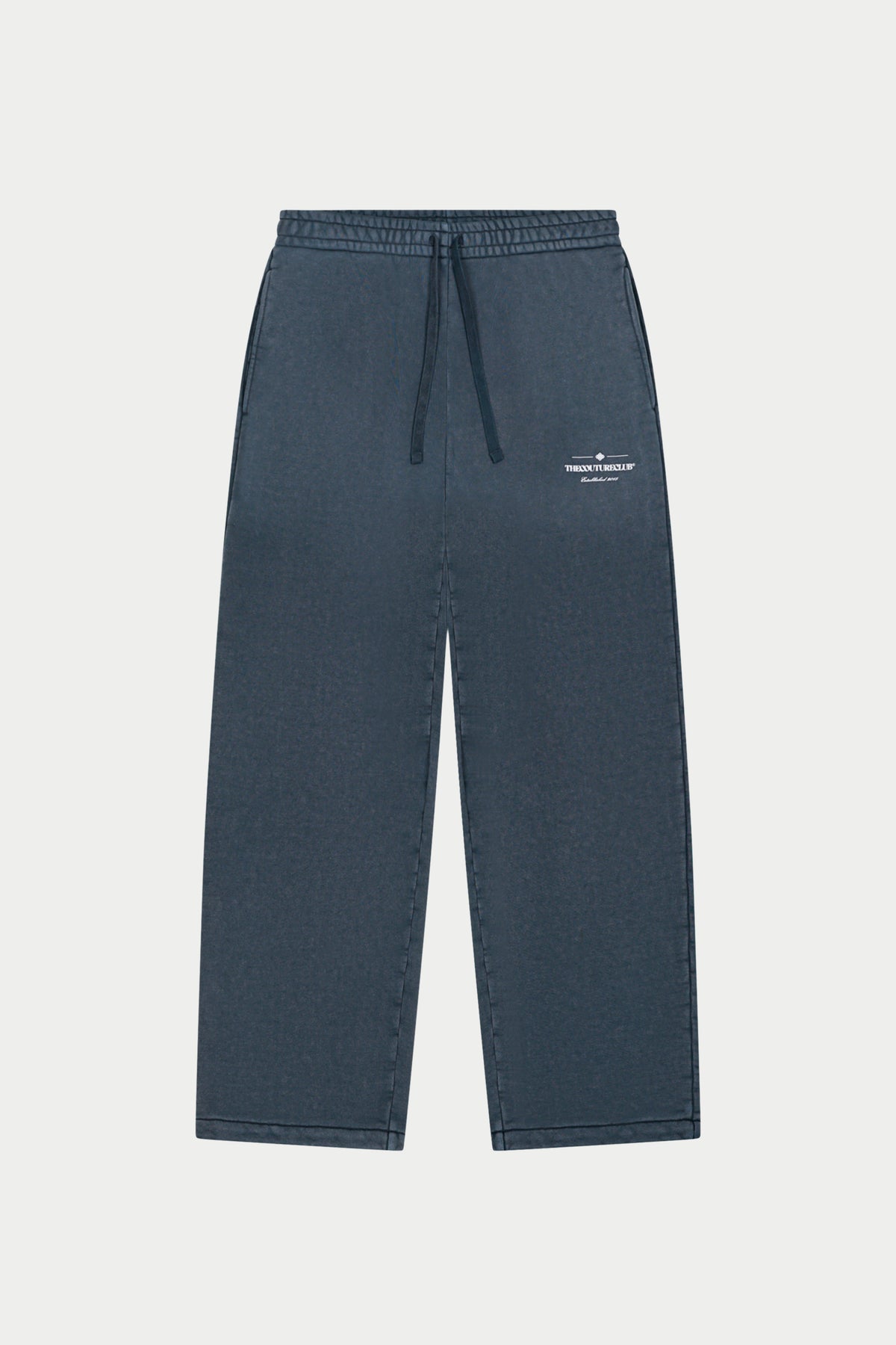 SPRAY WASH COPYRIGHT MULTI GRAPHIC JOGGERS - BLACK