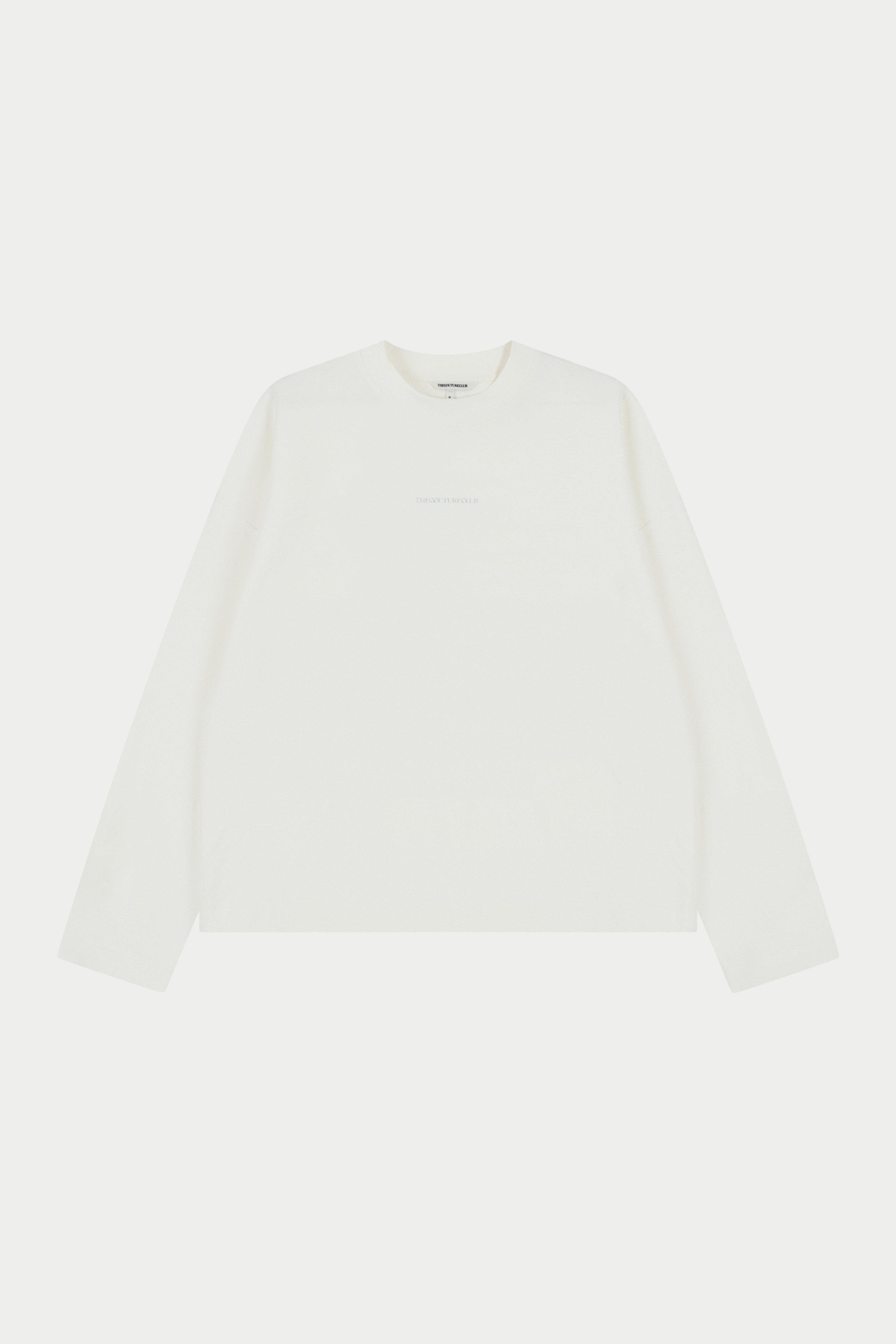 White t-shirt on a light background