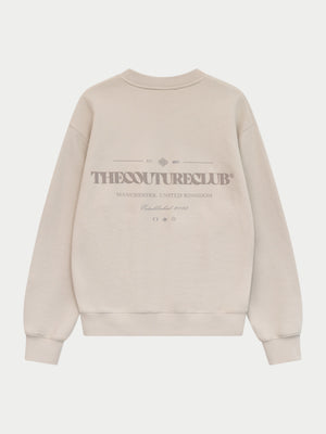 TONAL COPYRIGHT MULTI GRAPHIC CREW - STONE