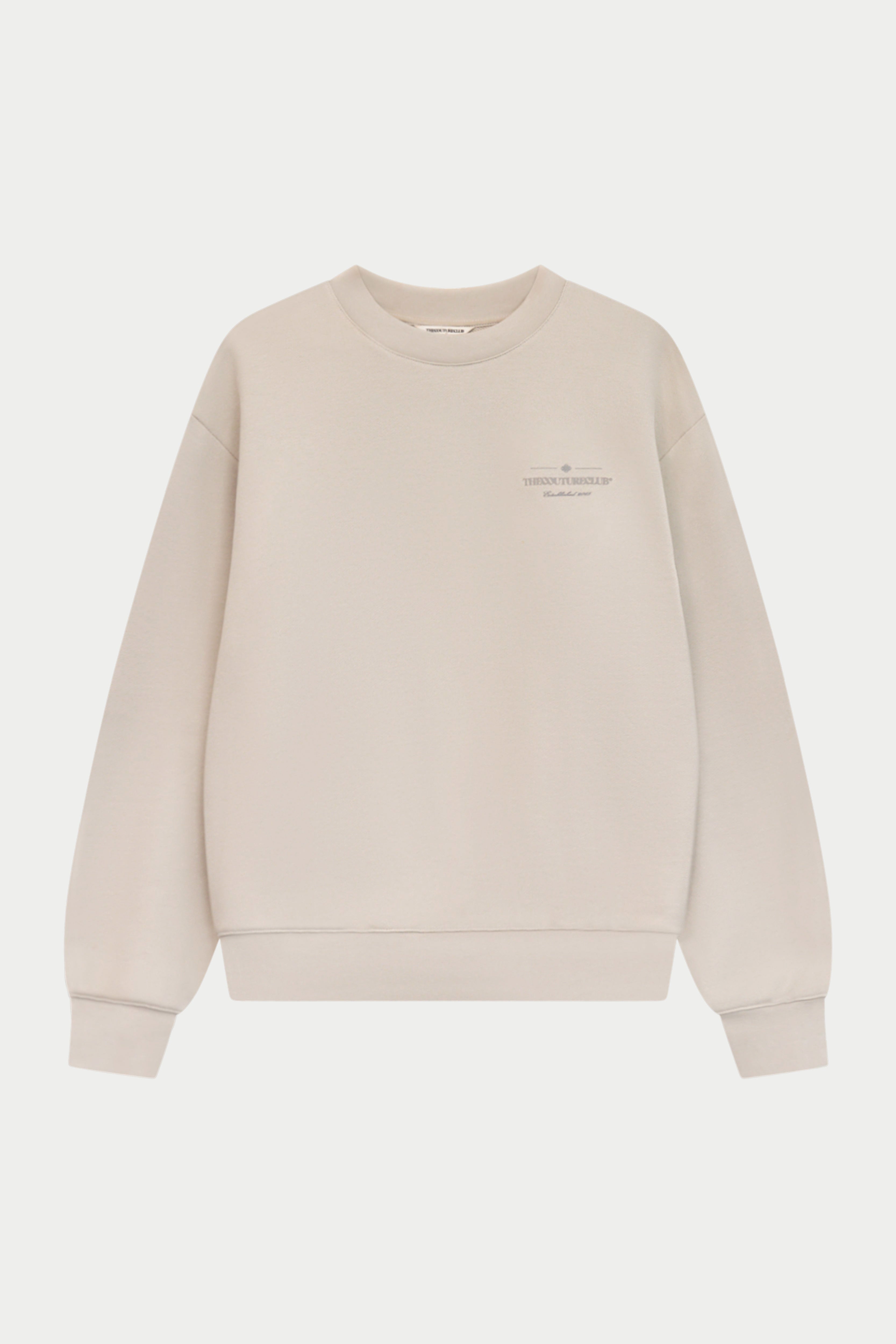TONAL COPYRIGHT MULTI GRAPHIC CREW - STONE