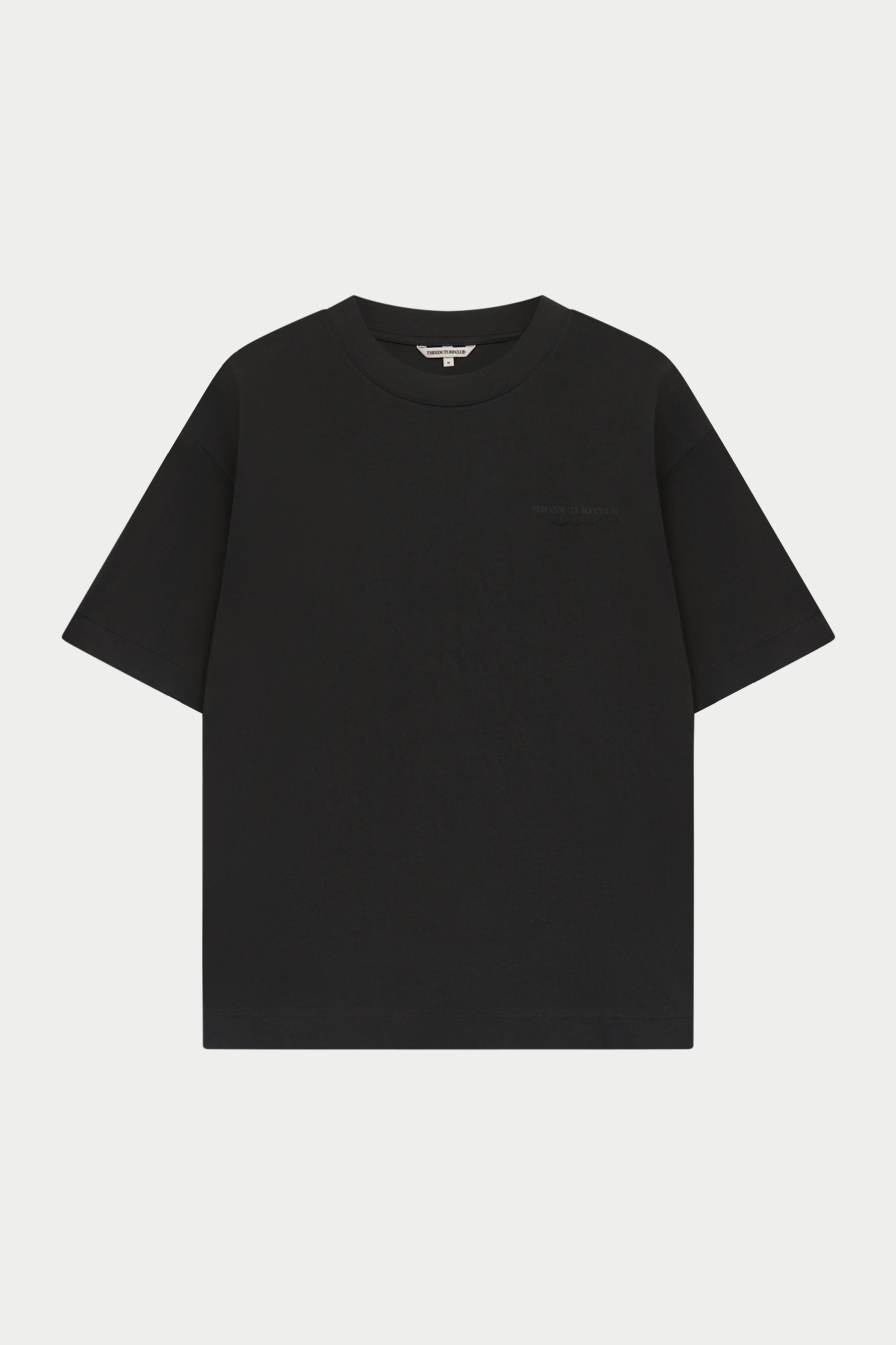 TONAL COPYRIGHT MULTI GRAPHIC T-SHIRT - CHARCOAL