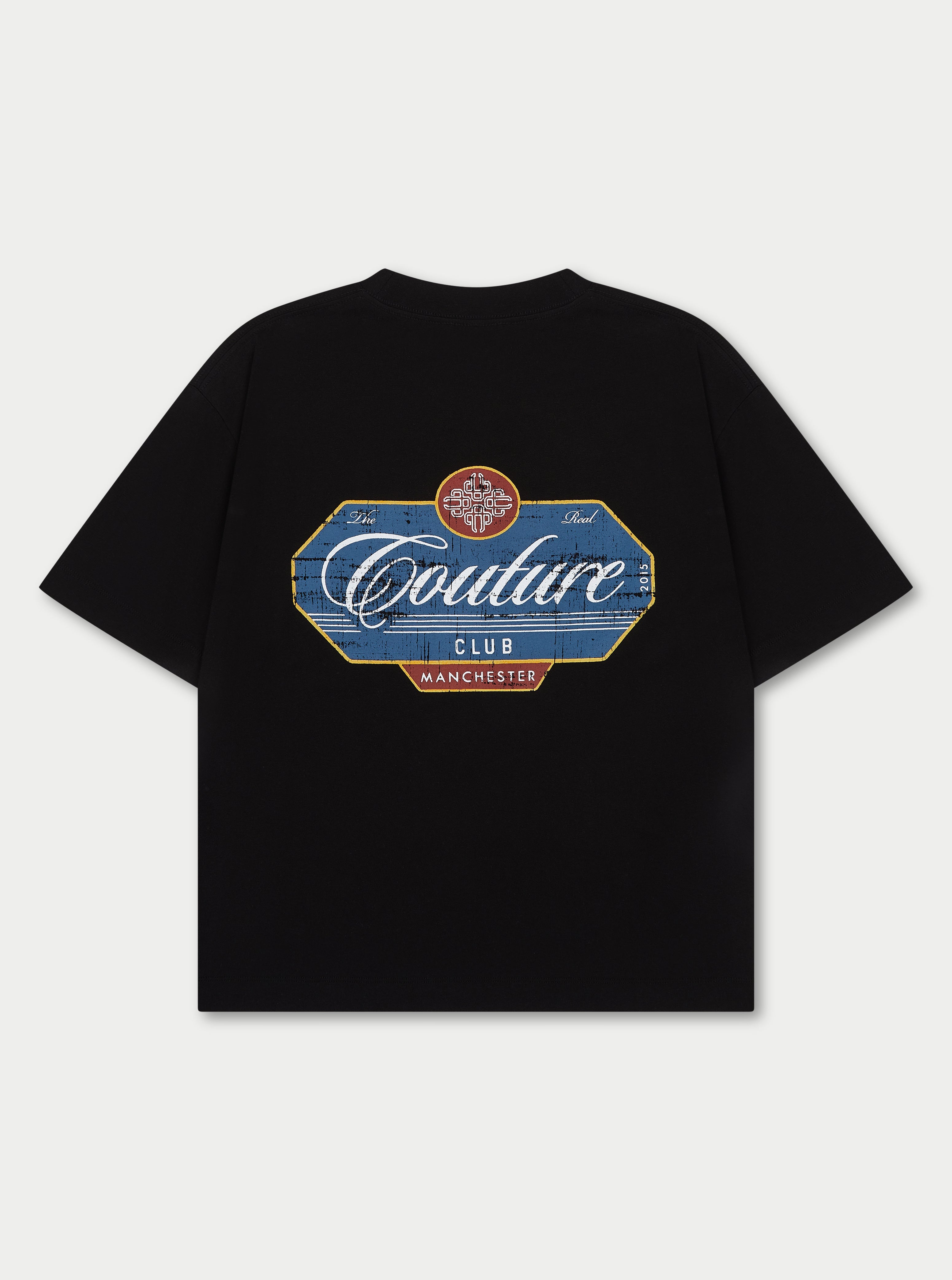 VINTAGE SCRIPT GRAPHIC T-SHIRT - BLACK