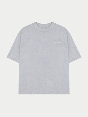 COPYRIGHT GRAPHIC PRINT T-SHIRT - GREY MARL