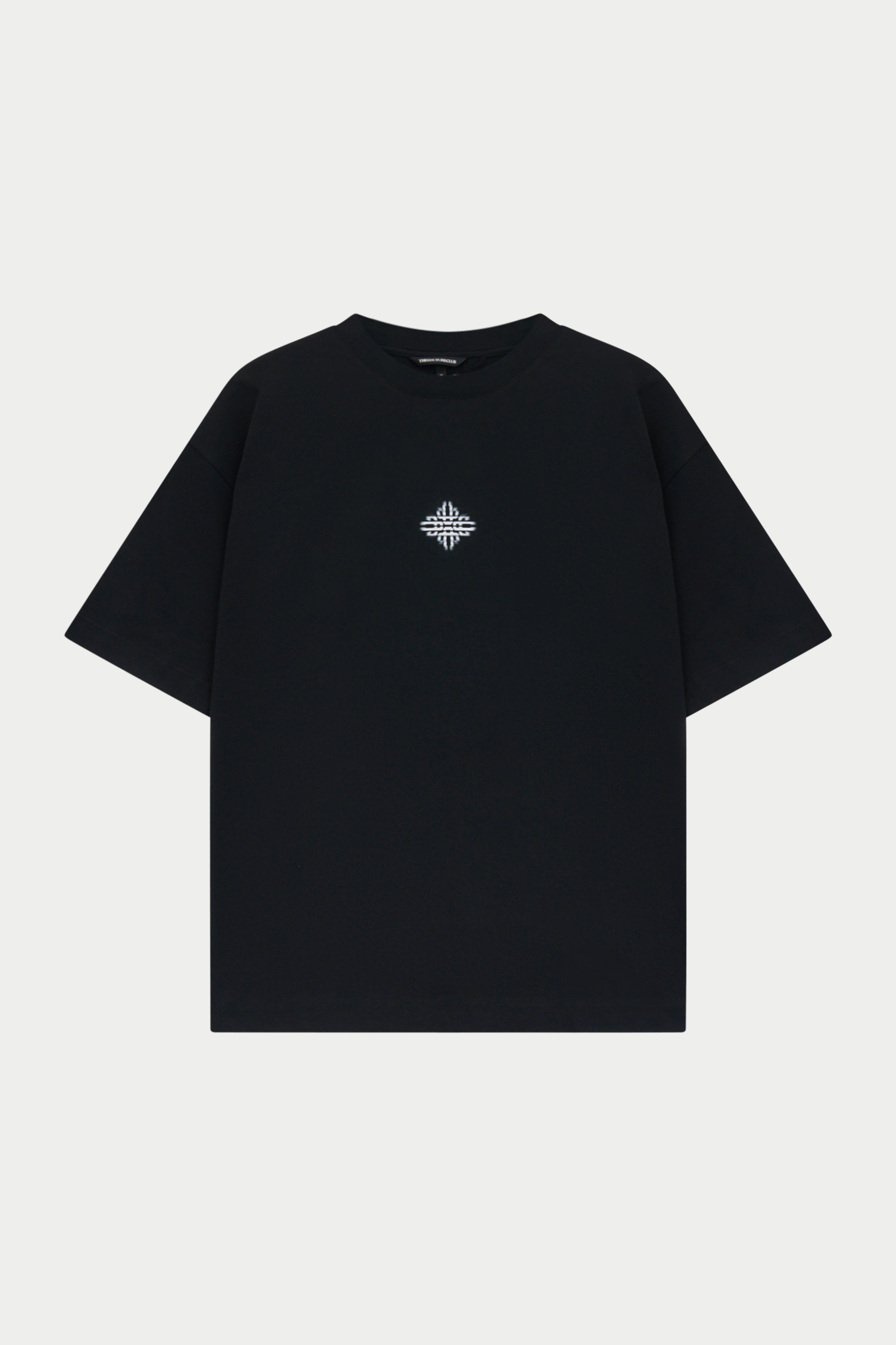 LUXURY IN MOTION EMBLEM GRAPHIC T-SHIRT - BLACK