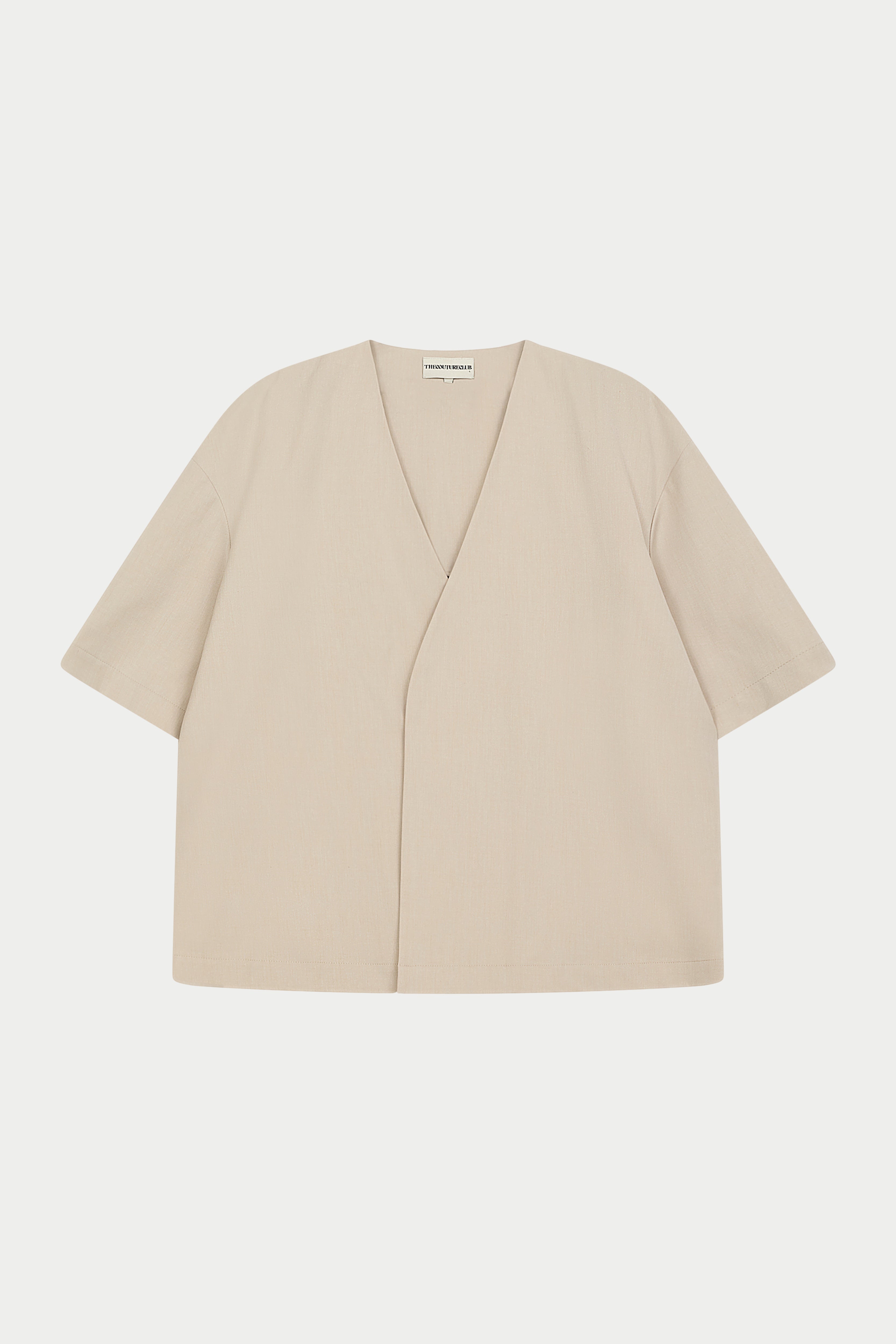 SMART WOVEN SHIRT - STONE