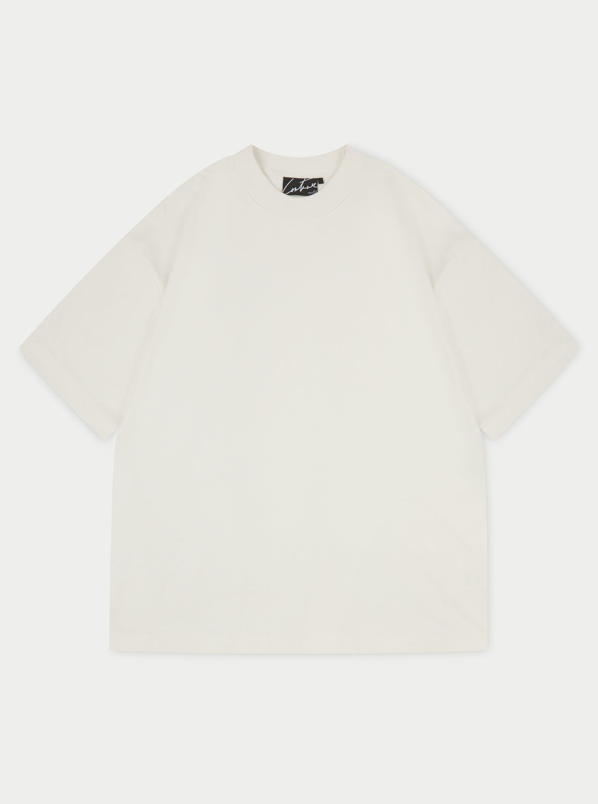 SUPER HEAVYWEIGHT BLANK T SHIRT OFF WHITE
