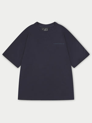 EVERYDAY WASHED RELAXED T-SHIRT - NAVY
