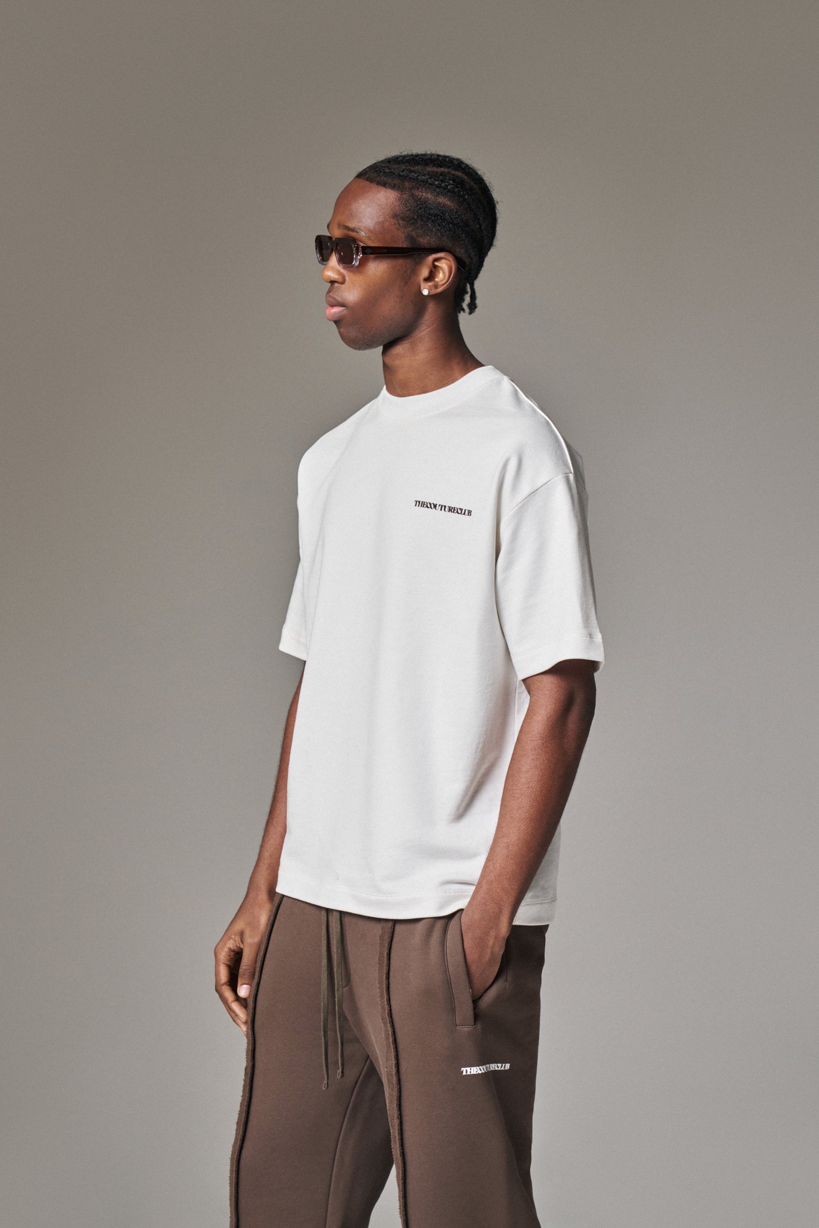 HEAVYWEIGHT COPYRIGHT T-SHIRT - OFF WHITE