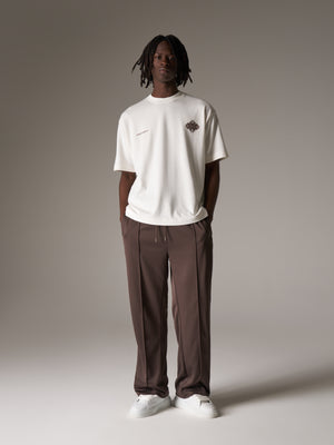 MOTION BLURRED EMBLEM T-SHIRT - OFF WHITE