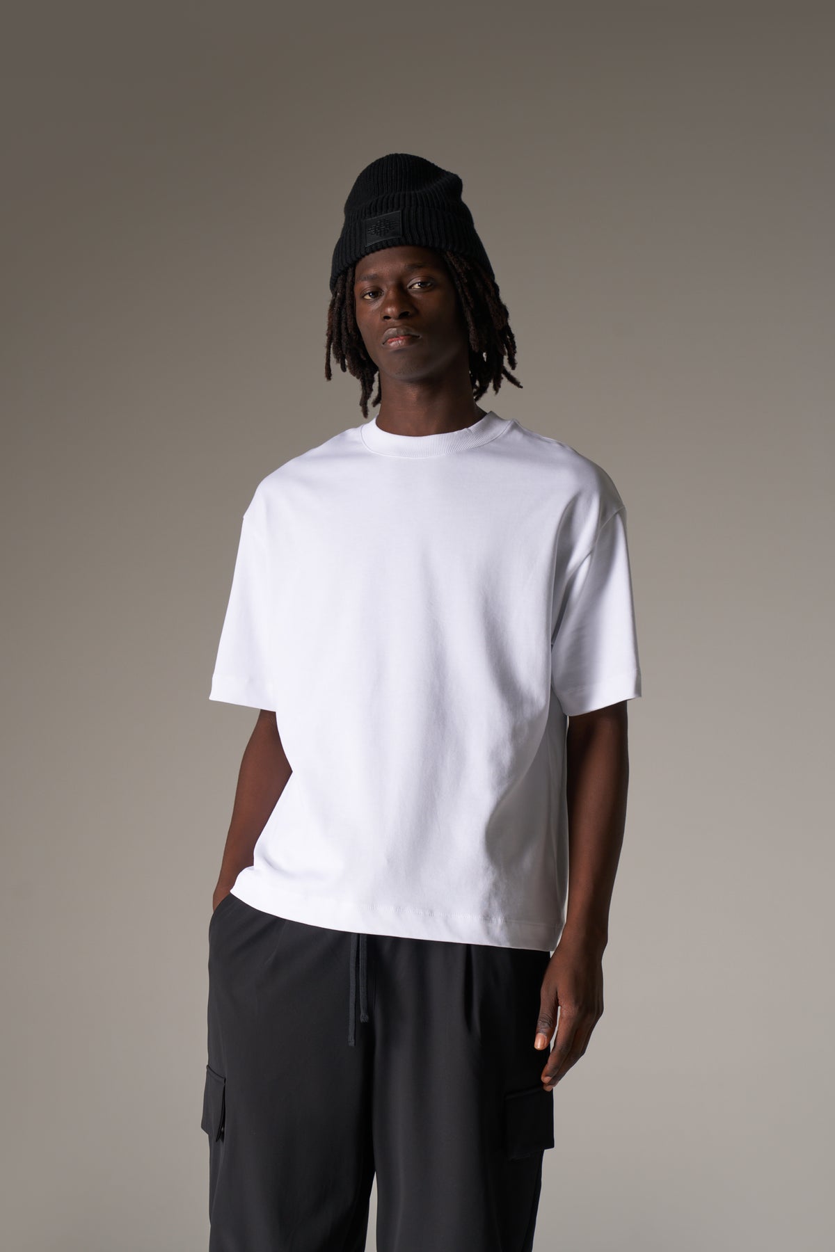 HEAVYWEIGHT BLANK T-SHIRT - WHITE