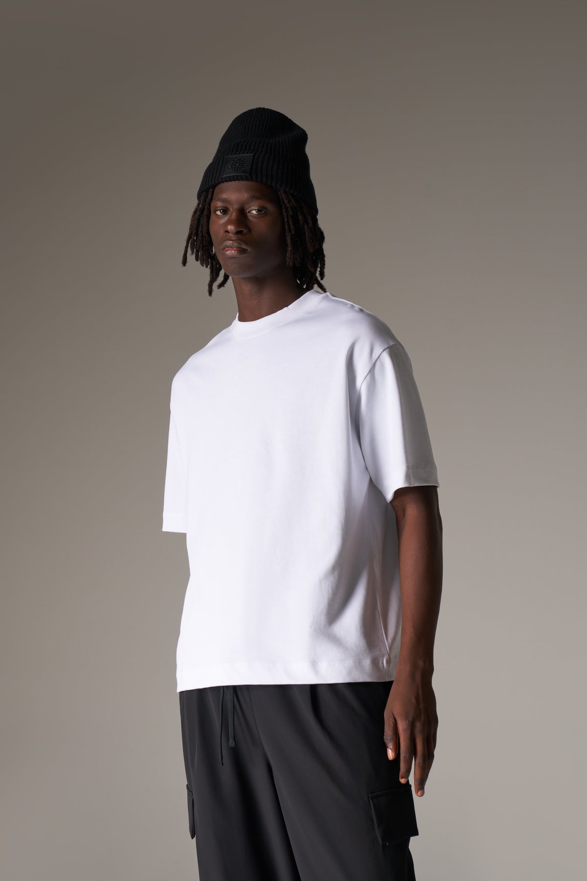 HEAVYWEIGHT BLANK T-SHIRT - WHITE