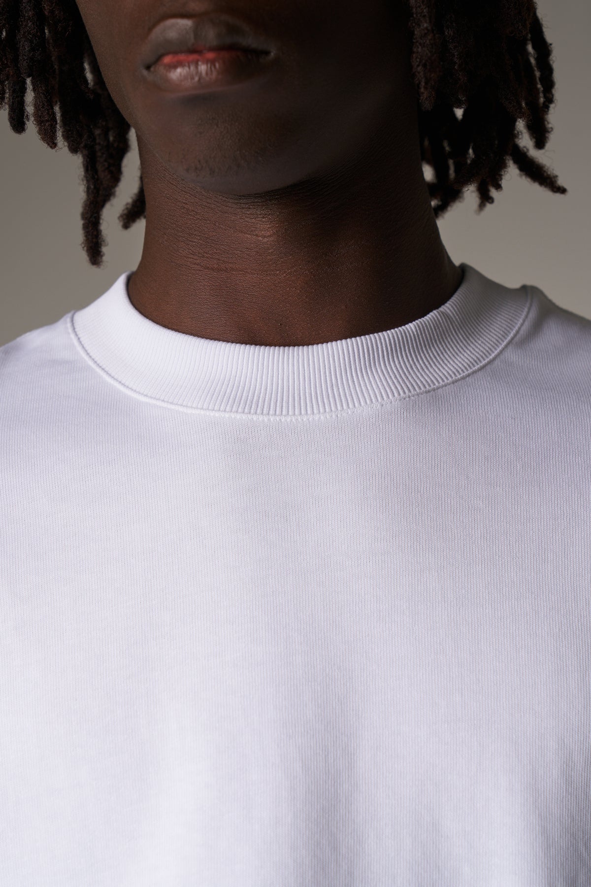 HEAVYWEIGHT BLANK T-SHIRT - WHITE