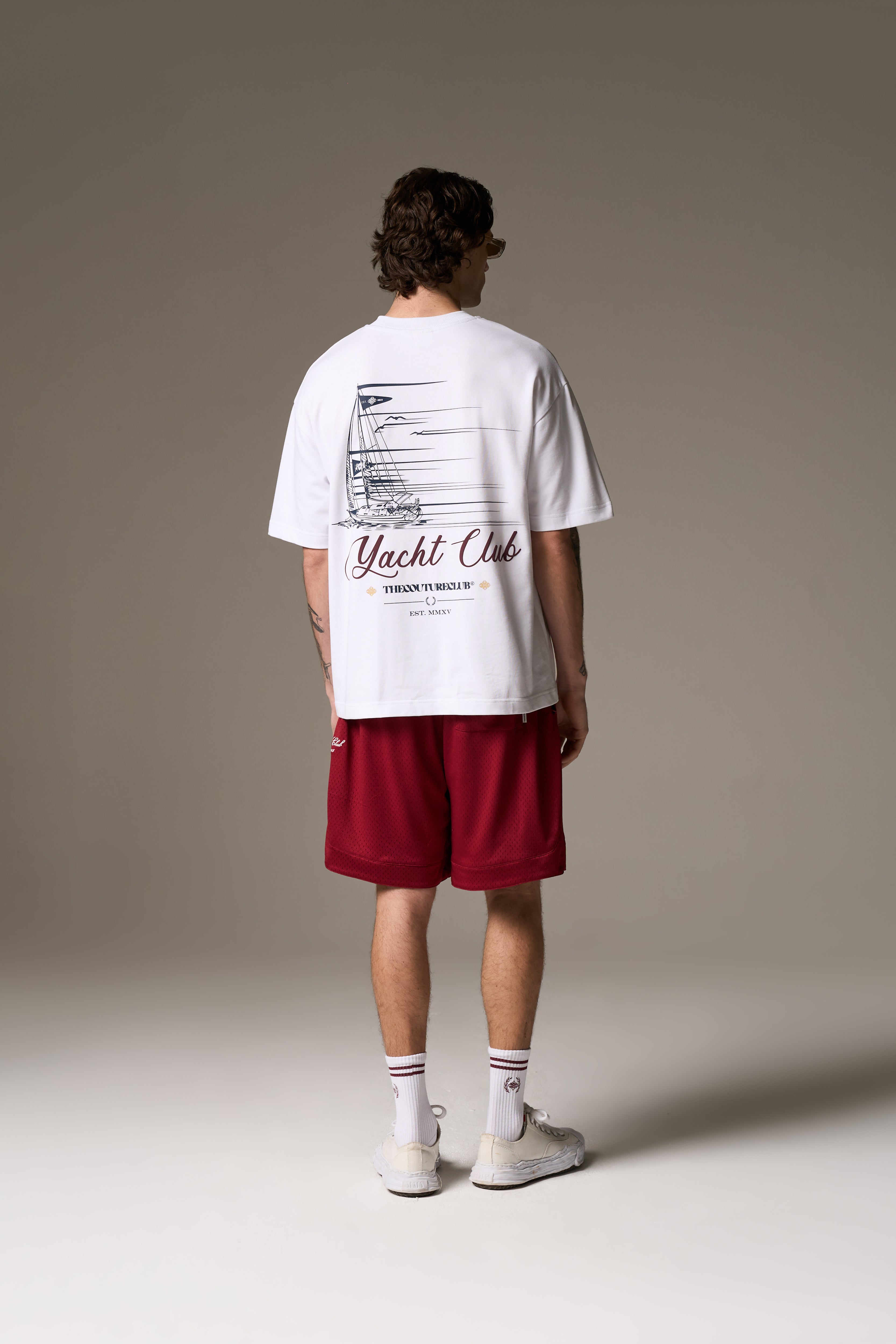 AIRTEX SHORTS - BURGUNDY
