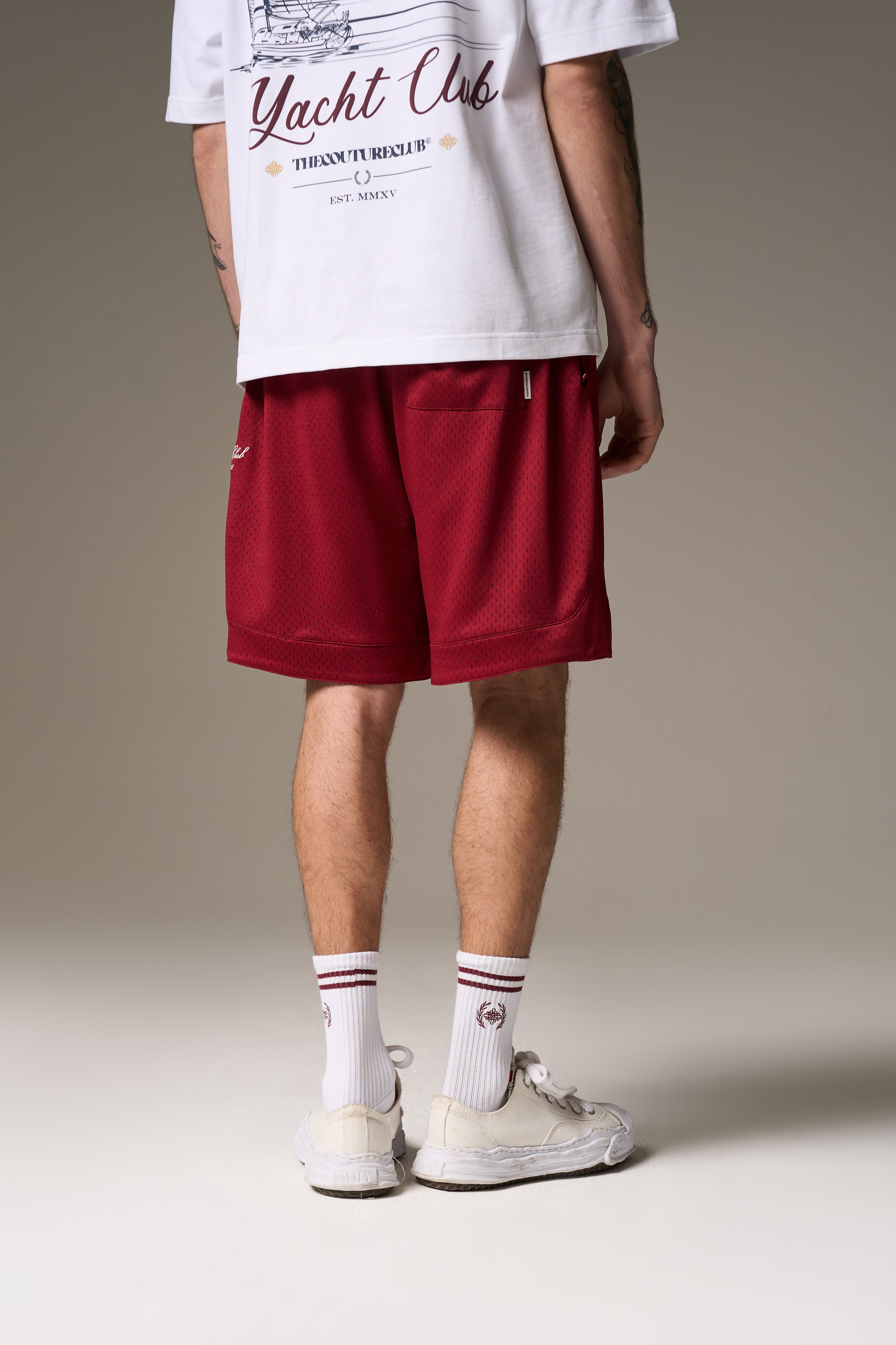AIRTEX SHORTS - BURGUNDY