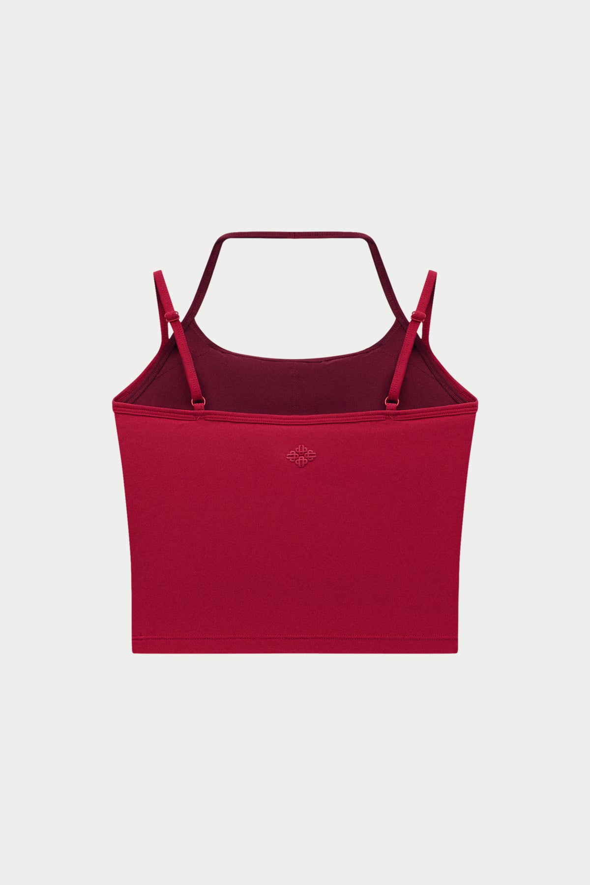 SCULPTING STRETCH DOUBLE LAYER SPORTS BRA - CHERRY