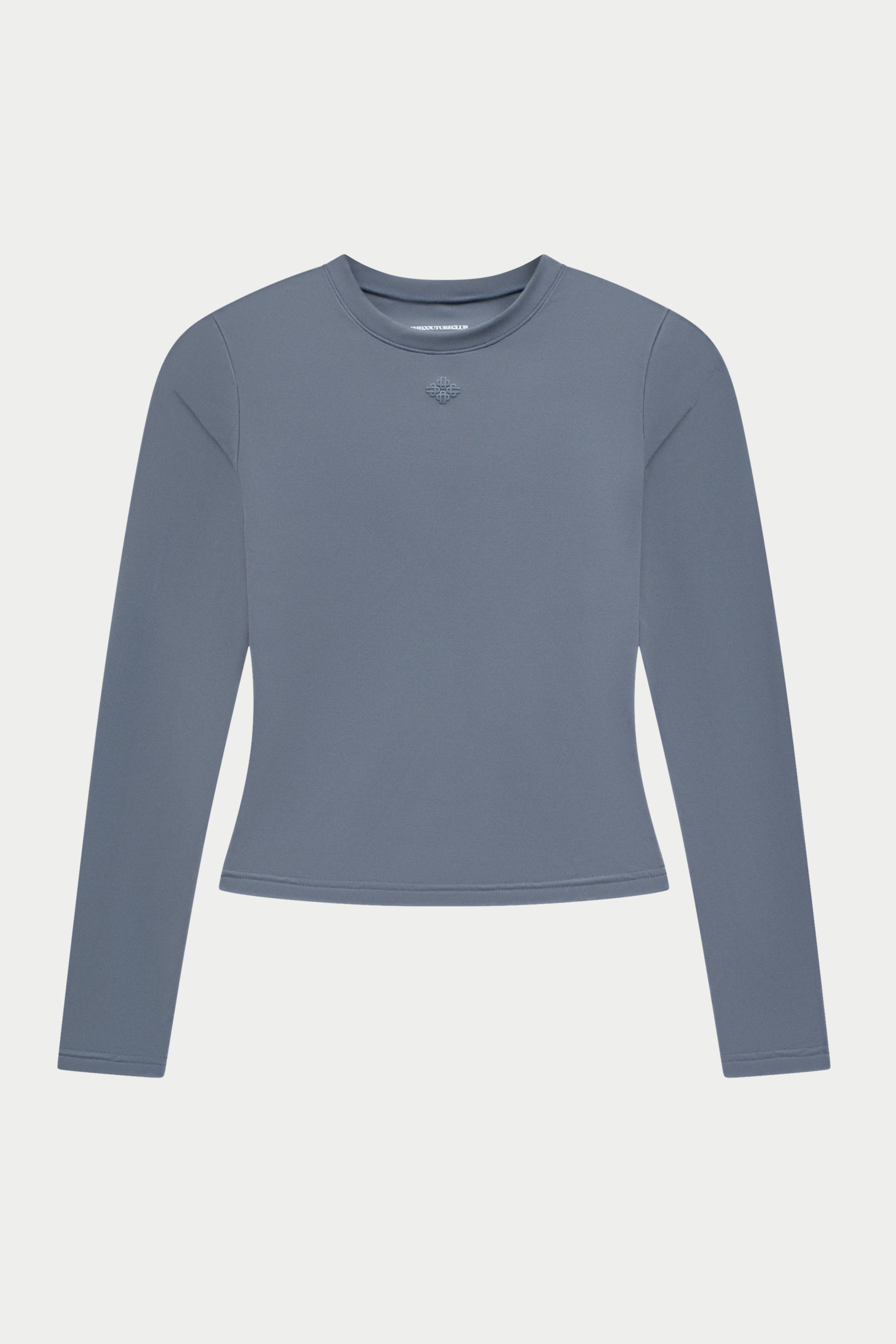 SCULPTING STRETCH LONG SLEEVE TOP - GRAPHITE