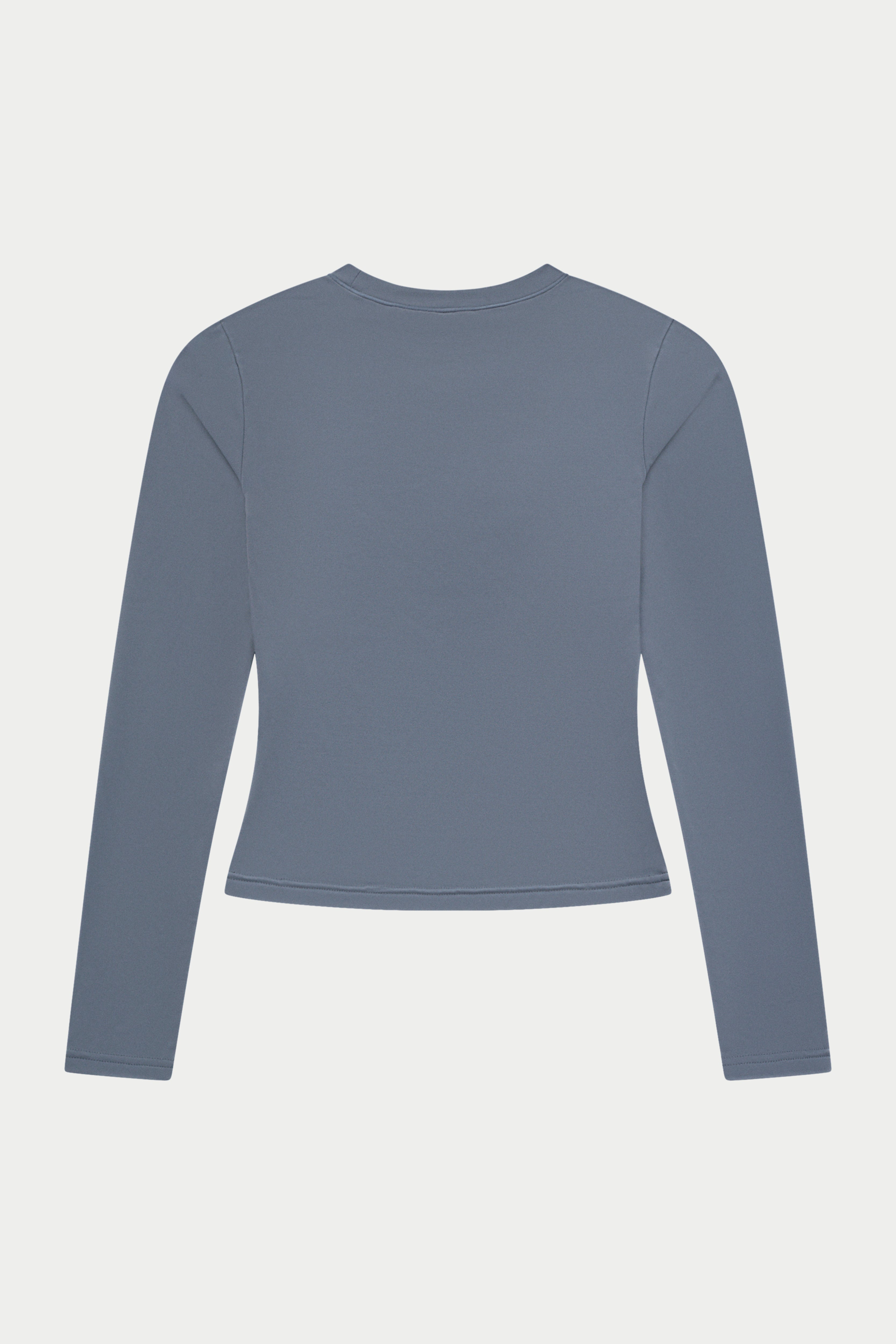 SCULPTING STRETCH LONG SLEEVE TOP - GRAPHITE