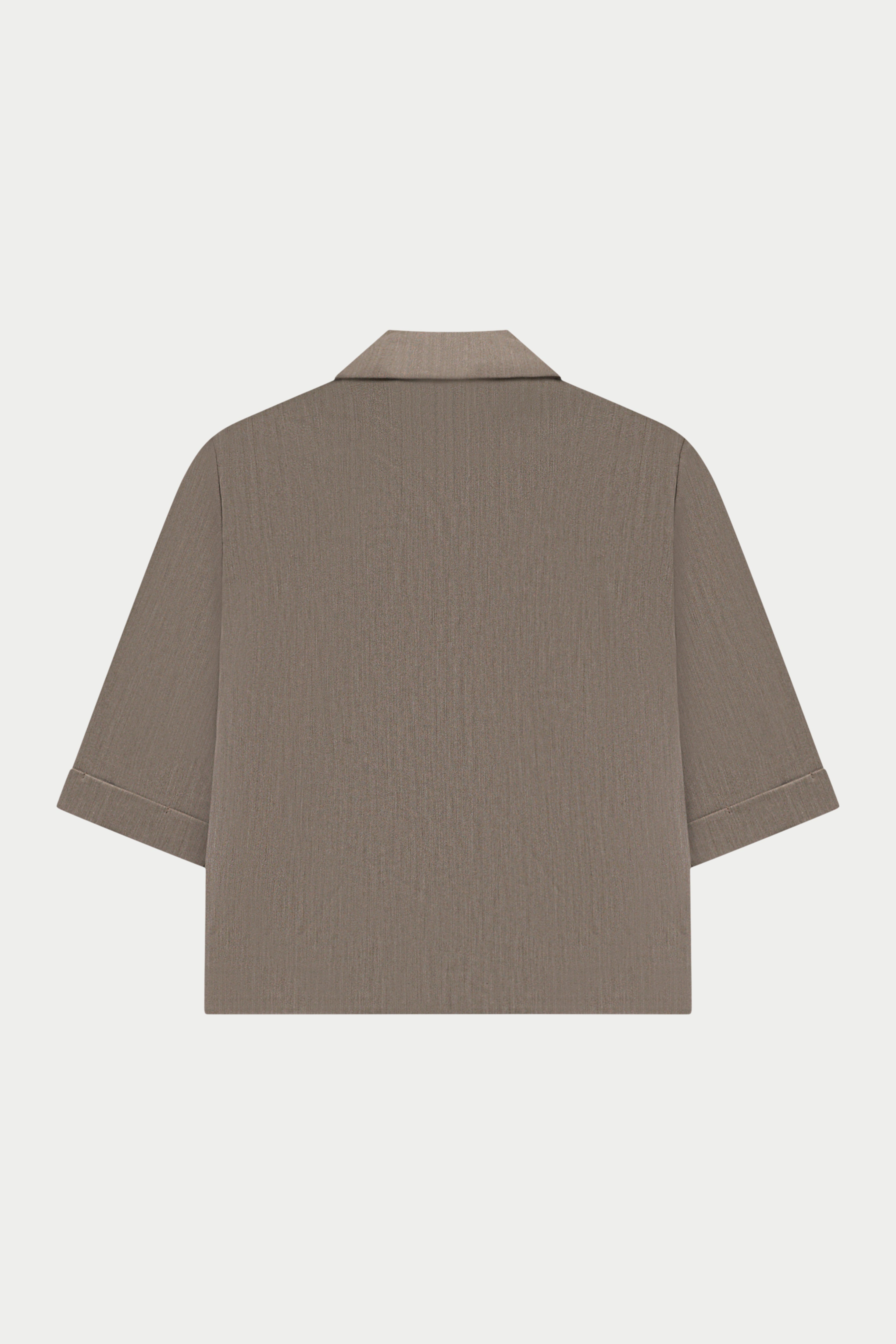 Beige blazer on a white background