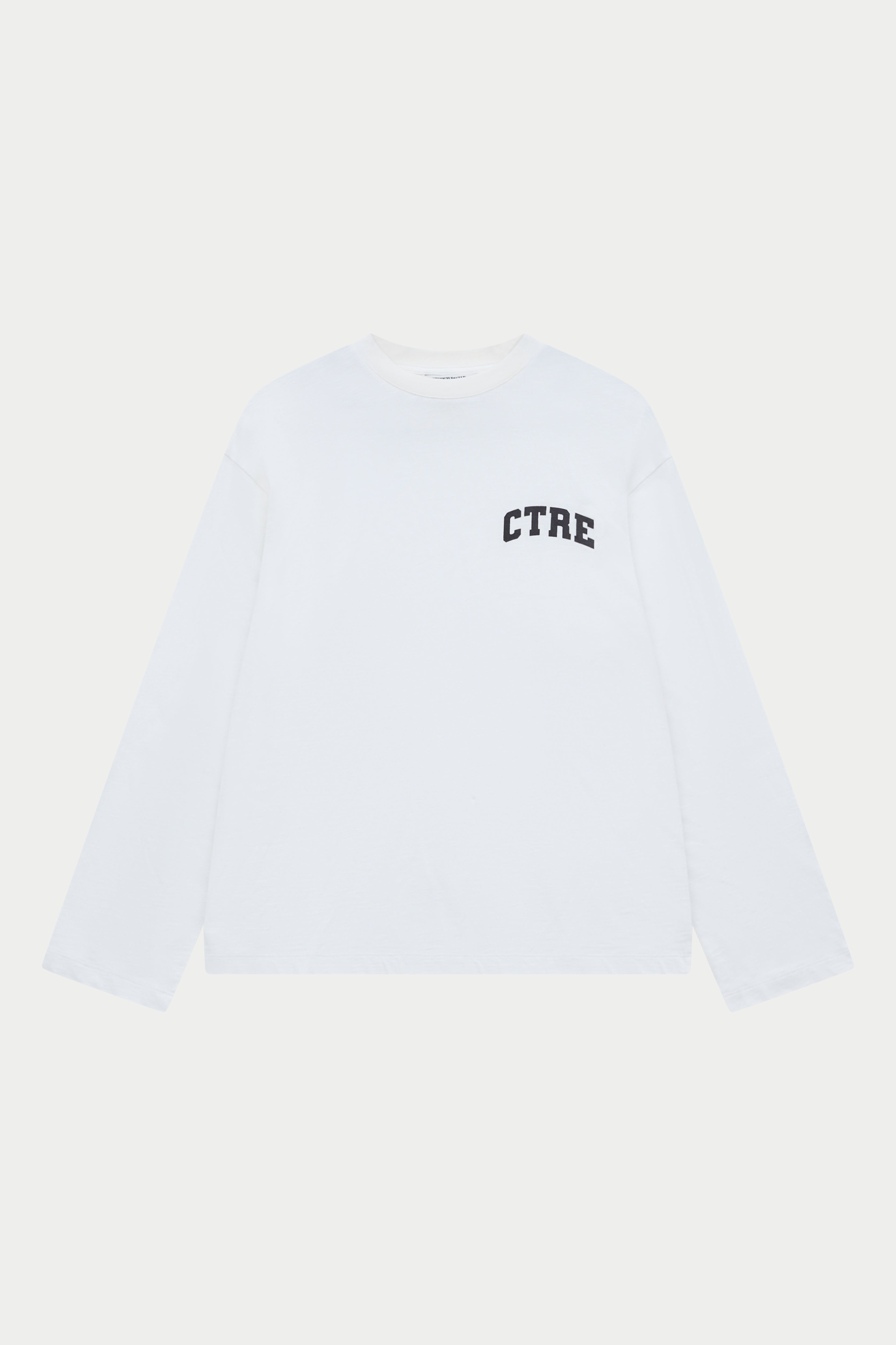 CTRE LONG SLEEVE T- SHIRT - OFF WHITE