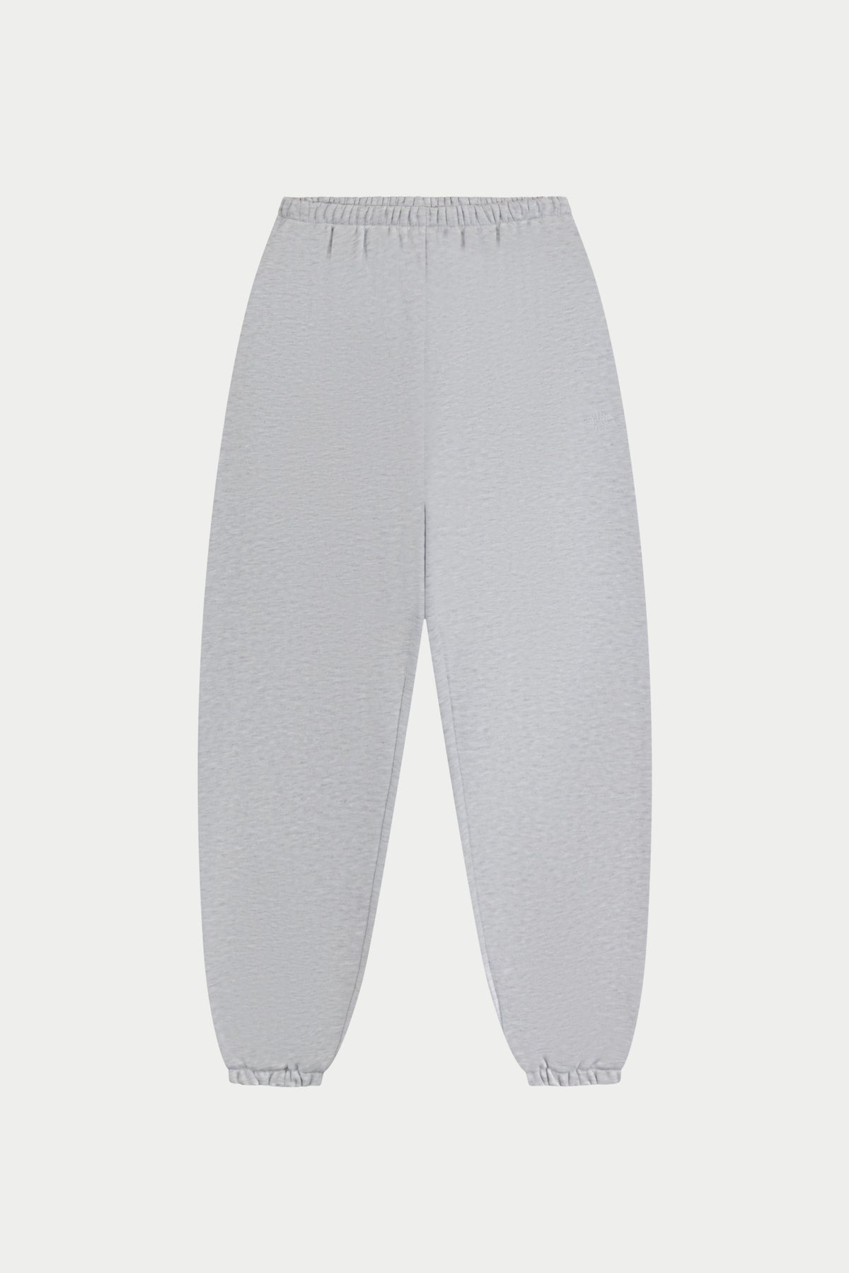 RELAXED CUFFED JOGGERS - GREY MARL