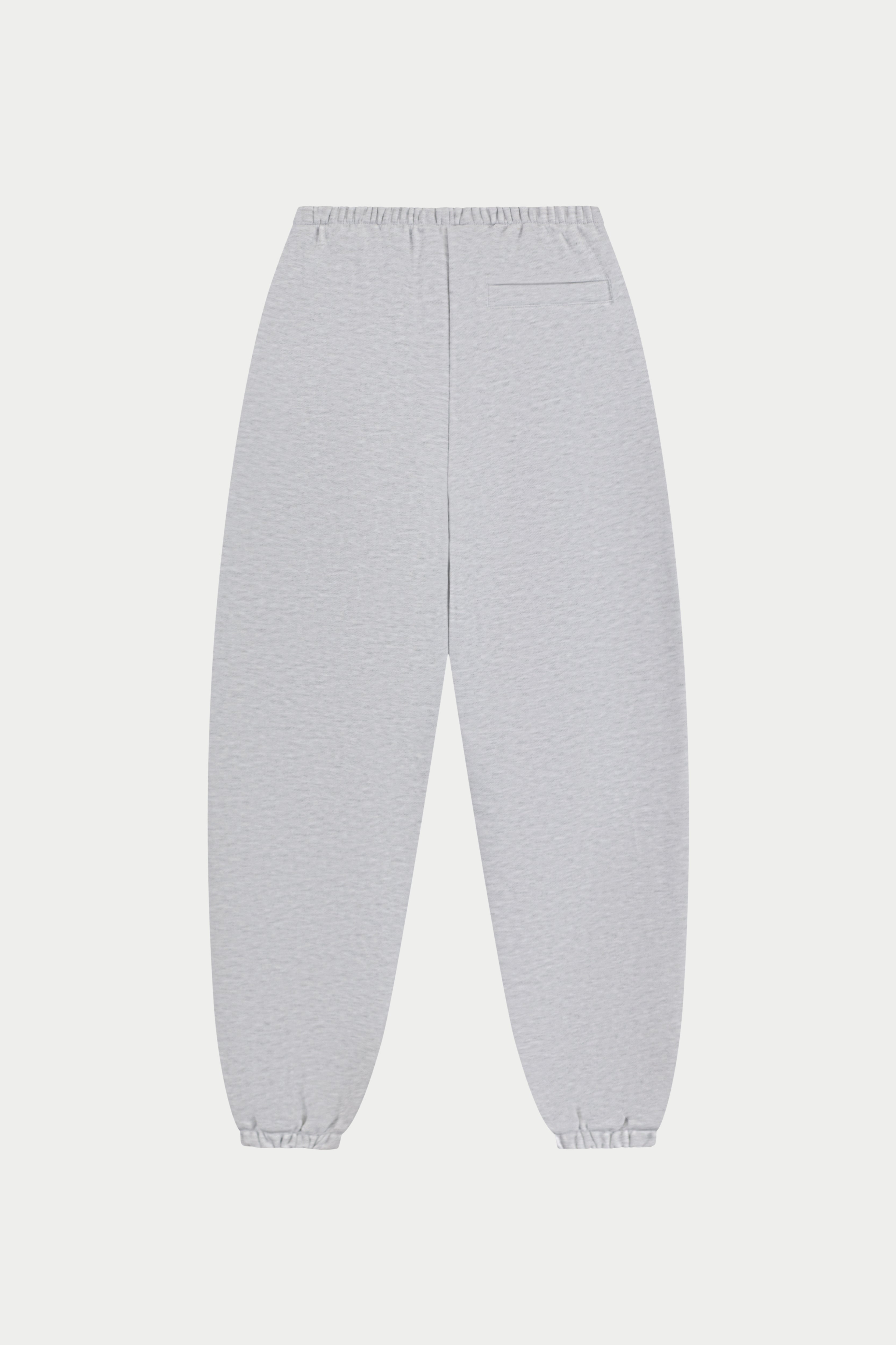 RELAXED CUFFED JOGGERS - GREY MARL