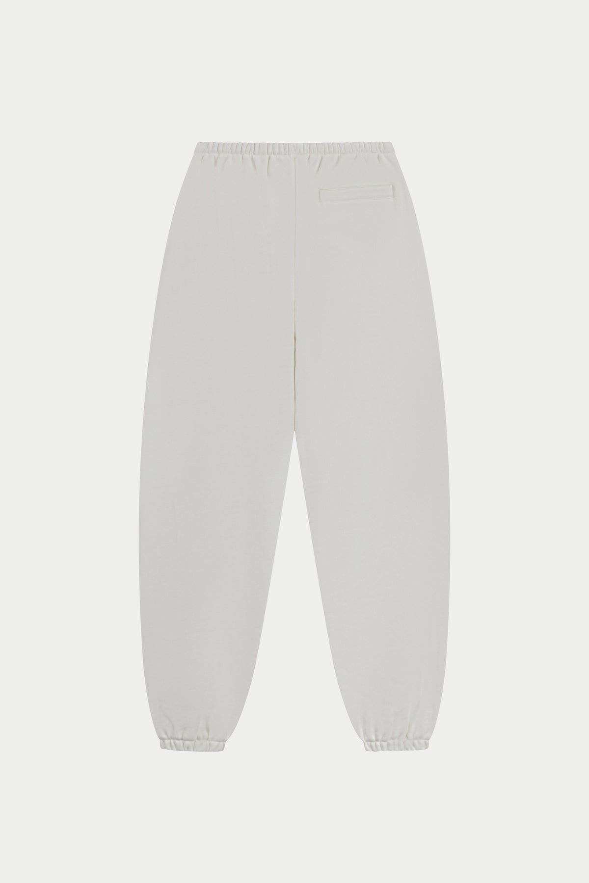 RELAXED CUFFED JOGGERS - OFF WHITE