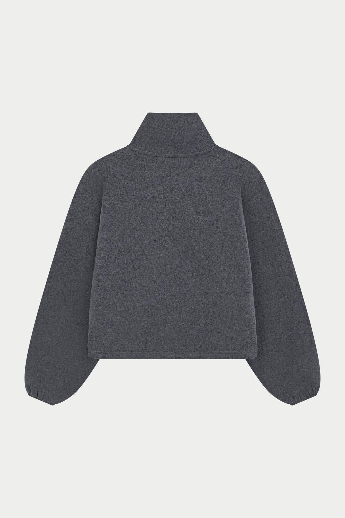 COMPACT FLEECE QUARTER ZIP - GRAPHITE