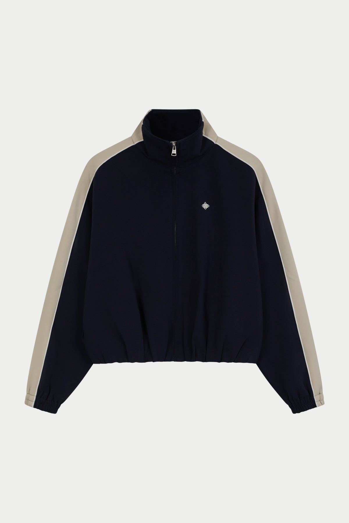 PANELLED TRACK TOP - NAVY