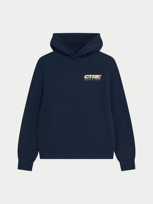 RETRO SPORT CTRE GRAPHIC HOODIE - NAVY