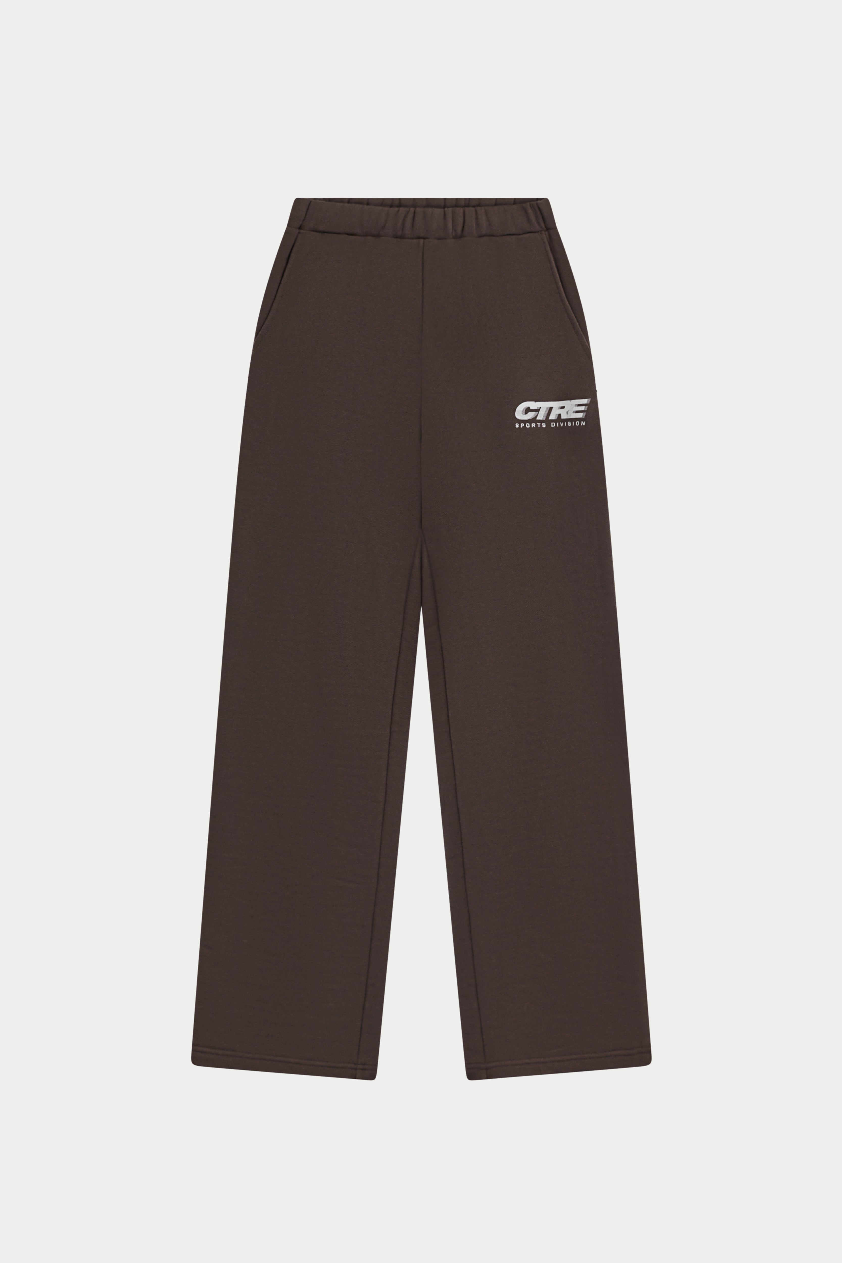 RETRO SPORT CTRE GRAPHIC JOGGERS - BROWN