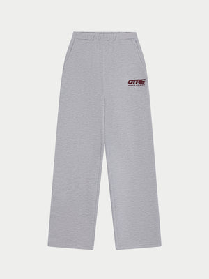 RETRO SPORT CTRE GRAPHIC JOGGERS - GREY MARL