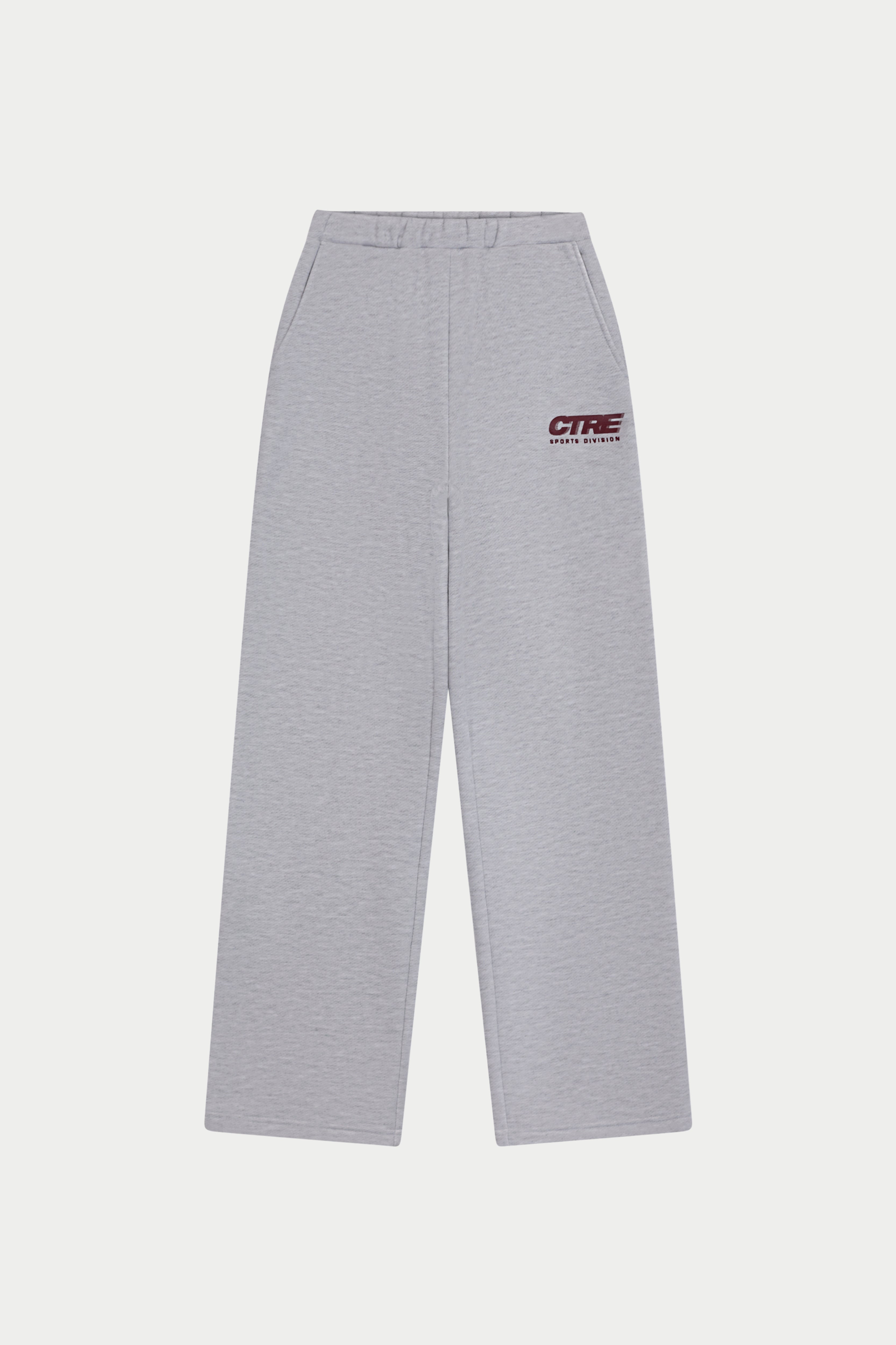 RETRO SPORT CTRE GRAPHIC JOGGERS - GREY MARL