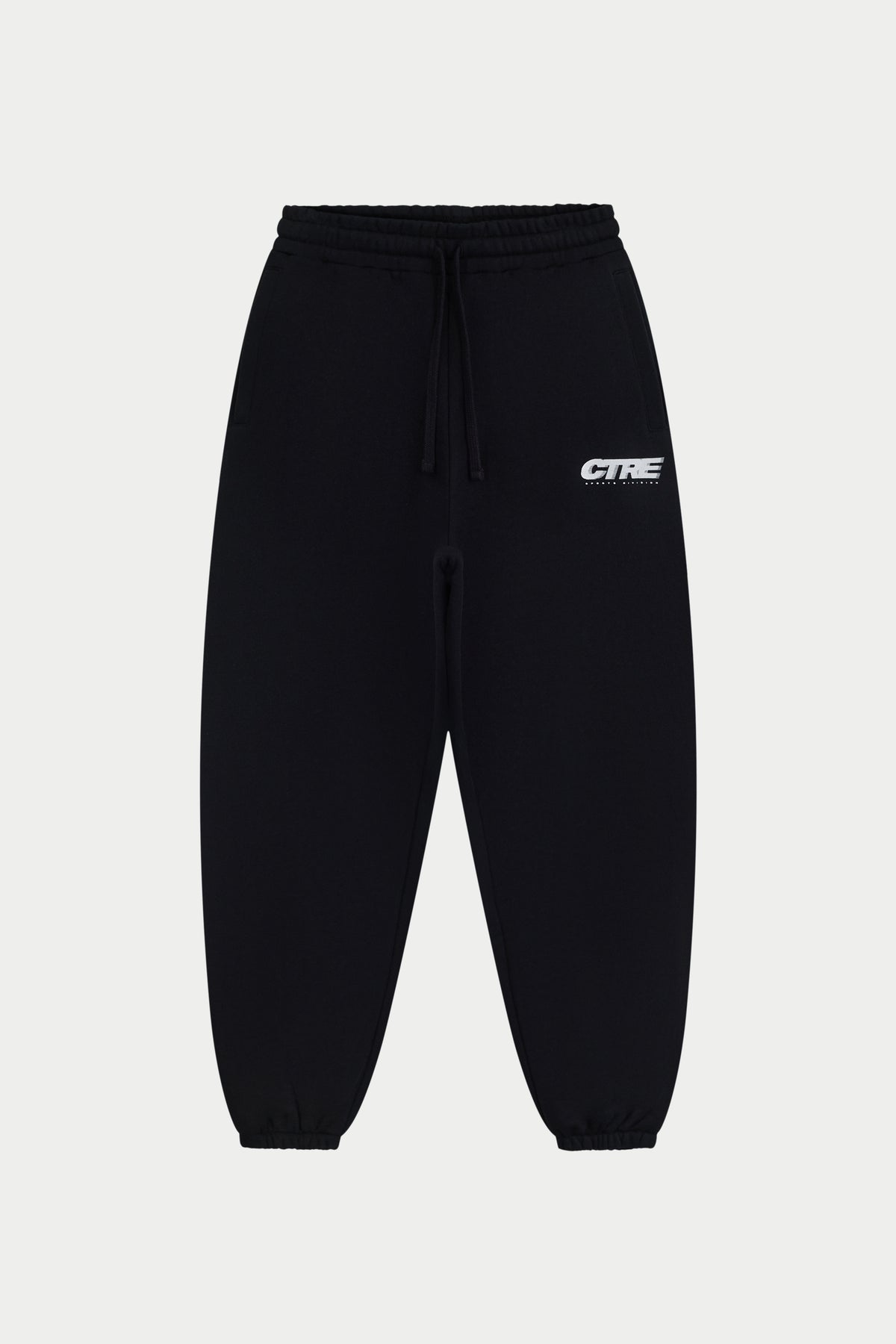 RETRO SPORT CTRE GRAPHIC CUFFED JOGGER - BLACK
