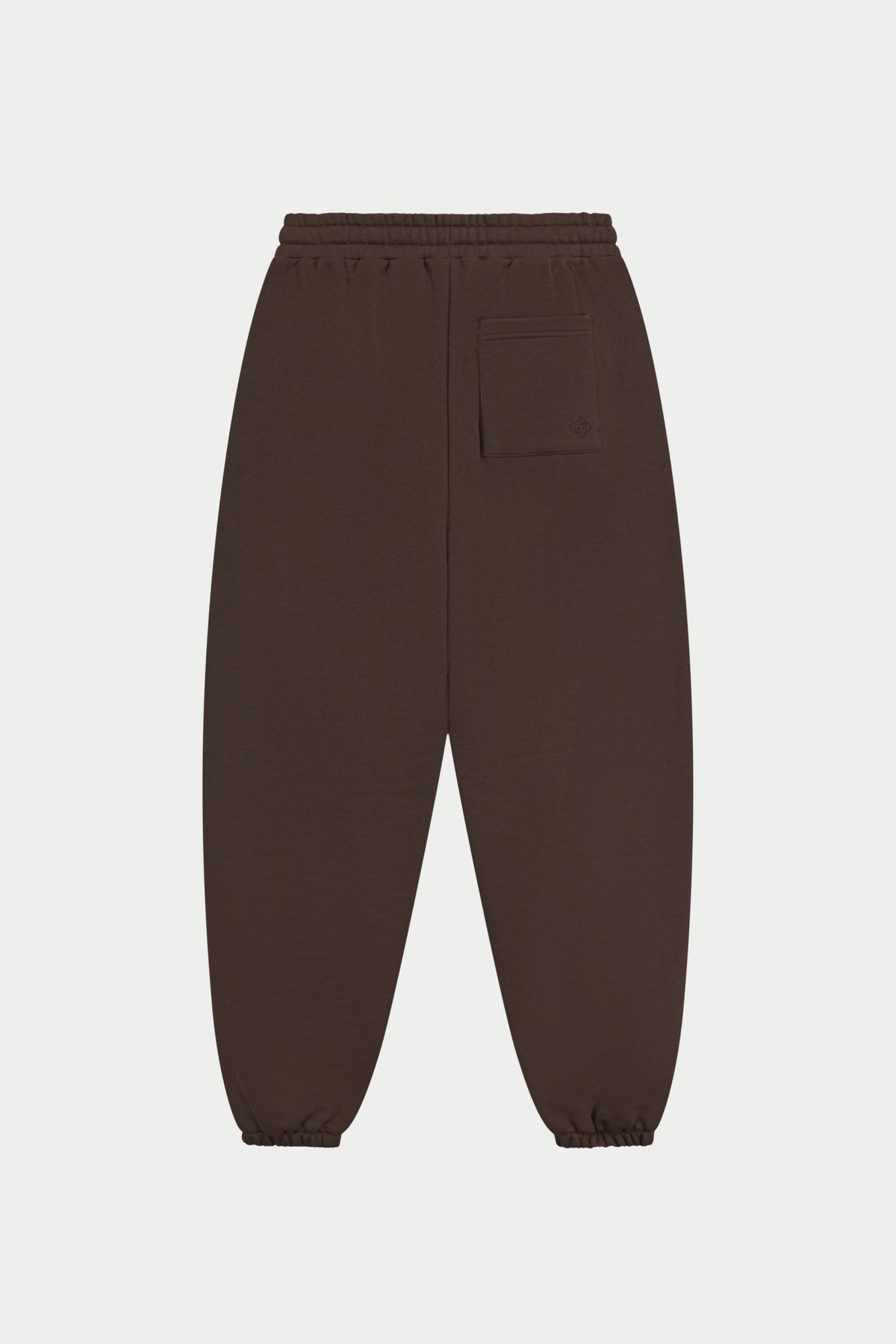 RETRO SPORT CTRE GRAPHIC CUFFED JOGGER - BROWN
