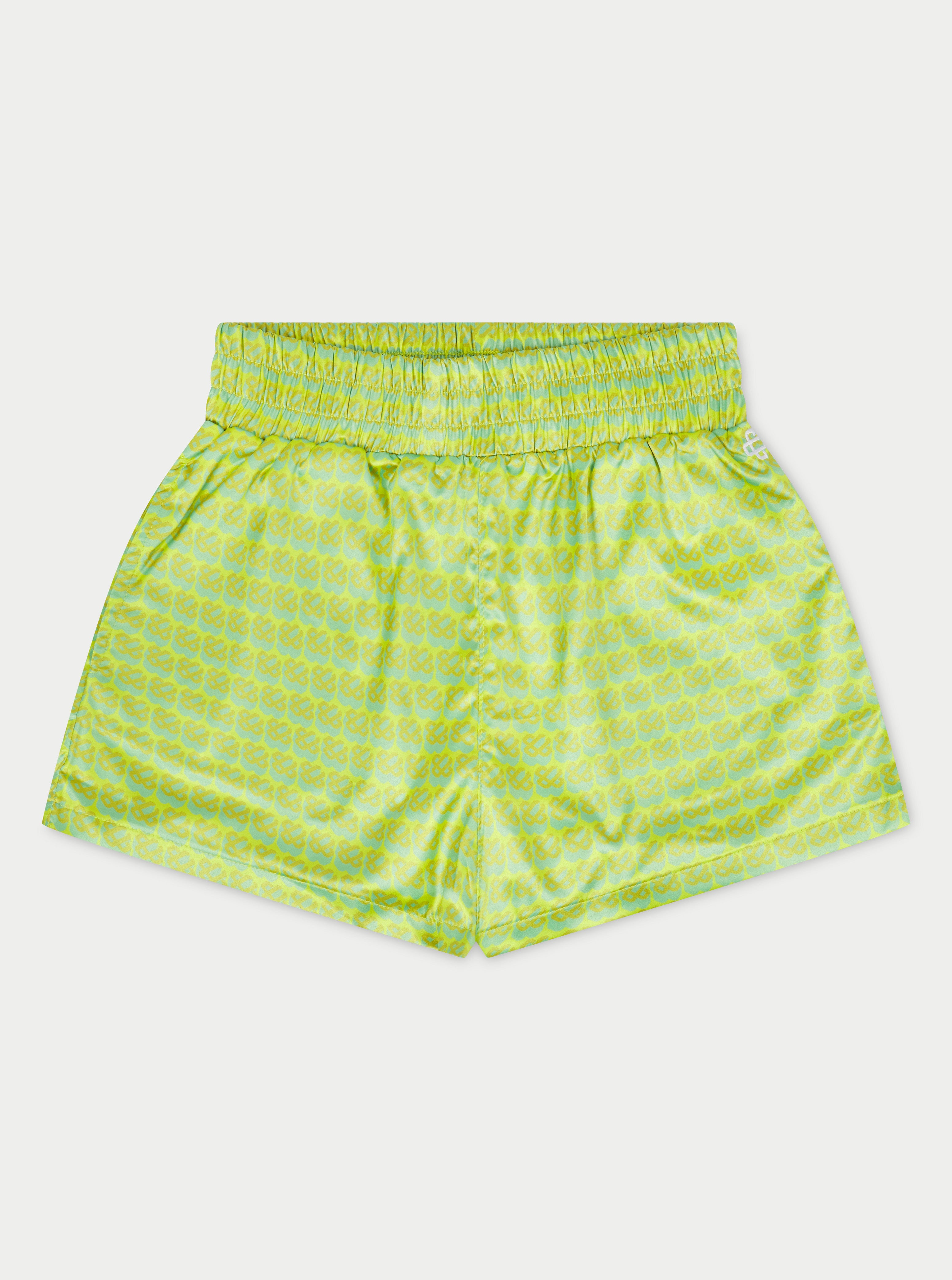 EMBLEM PRINTED RESORT SHORTS