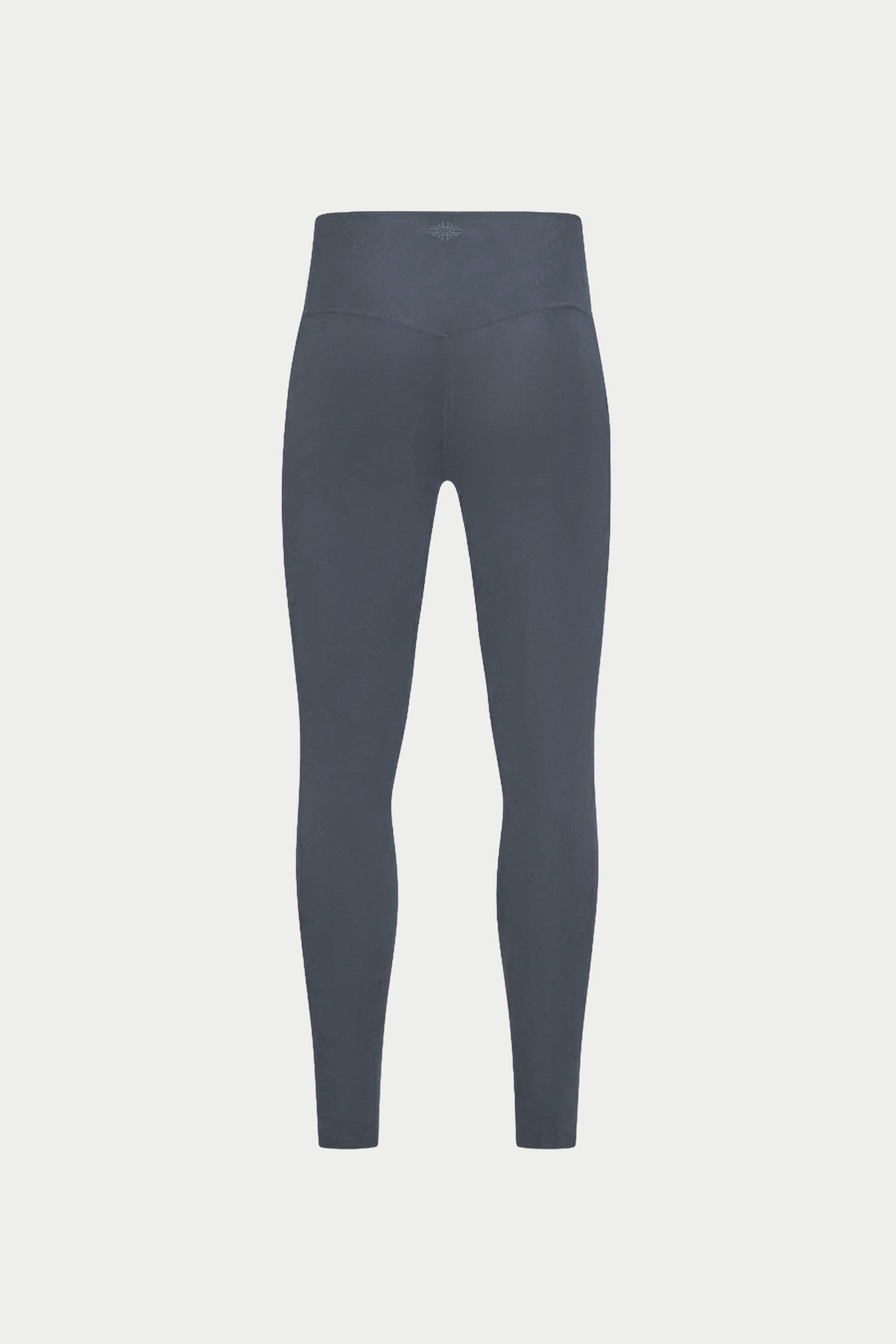 SCULPTING STRETCH EMBLEM LEGGINGS - GRAPHITE