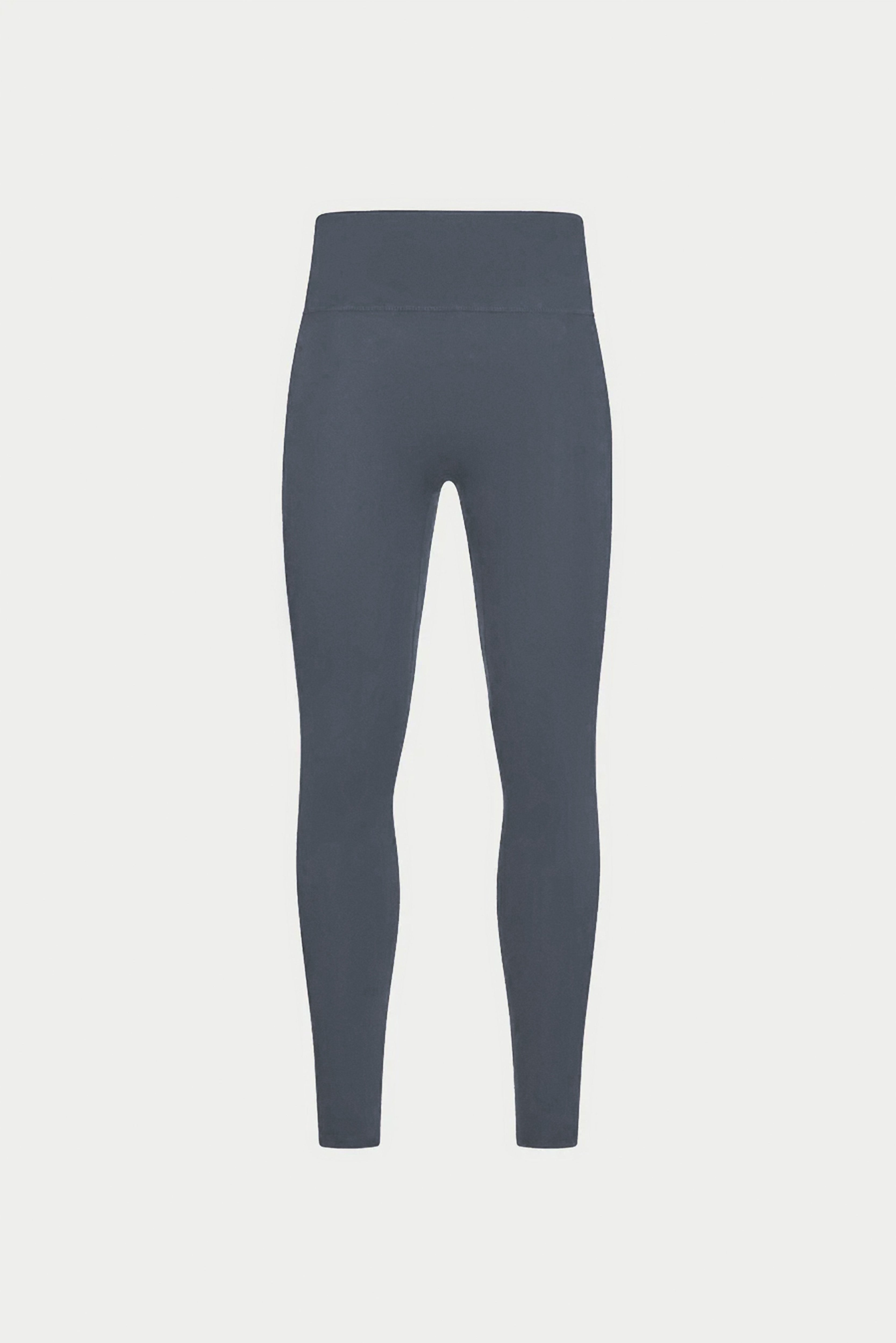 SCULPTING STRETCH EMBLEM LEGGINGS - GRAPHITE
