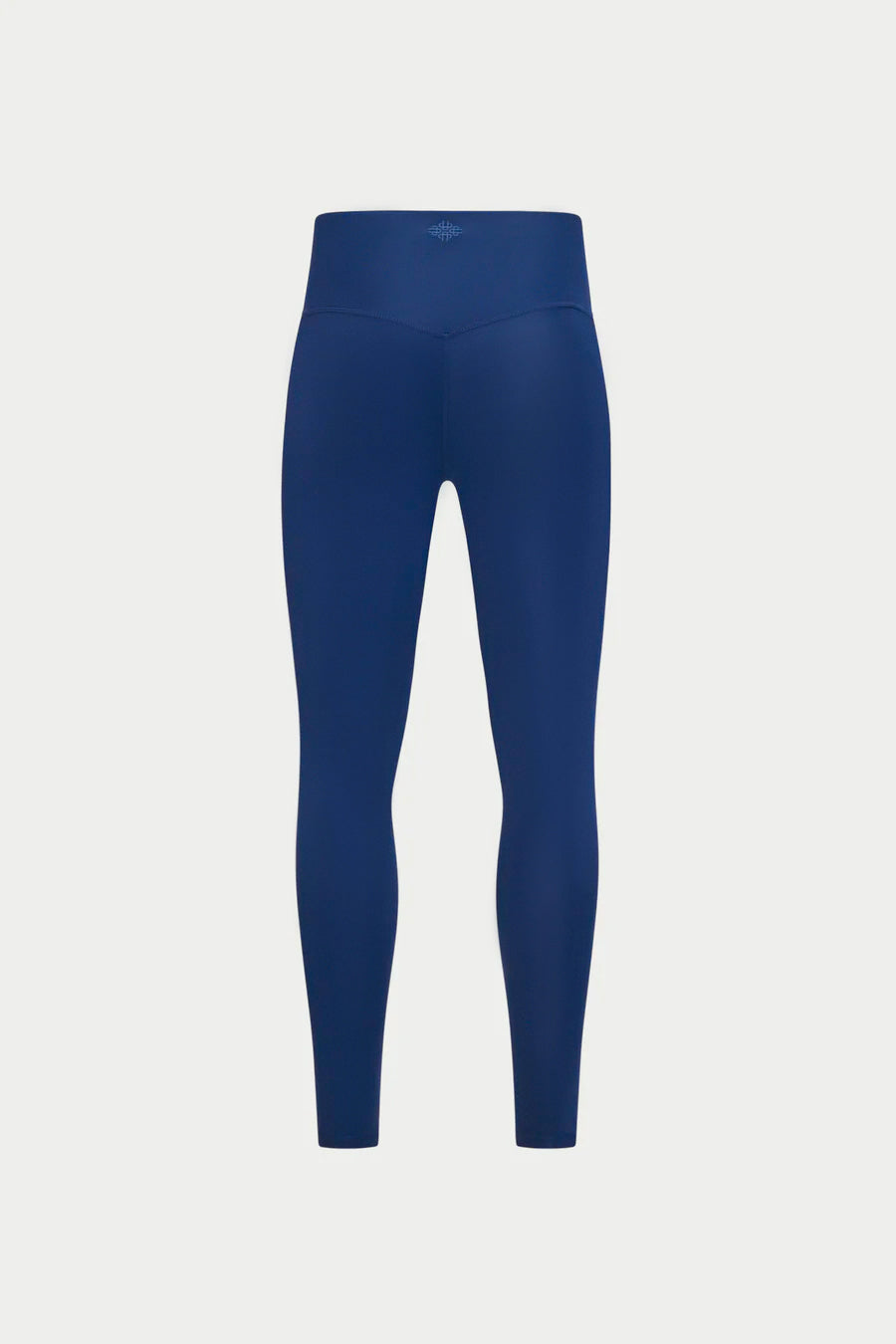SCULPTING STRETCH EMBLEM LEGGINGS - BLUE