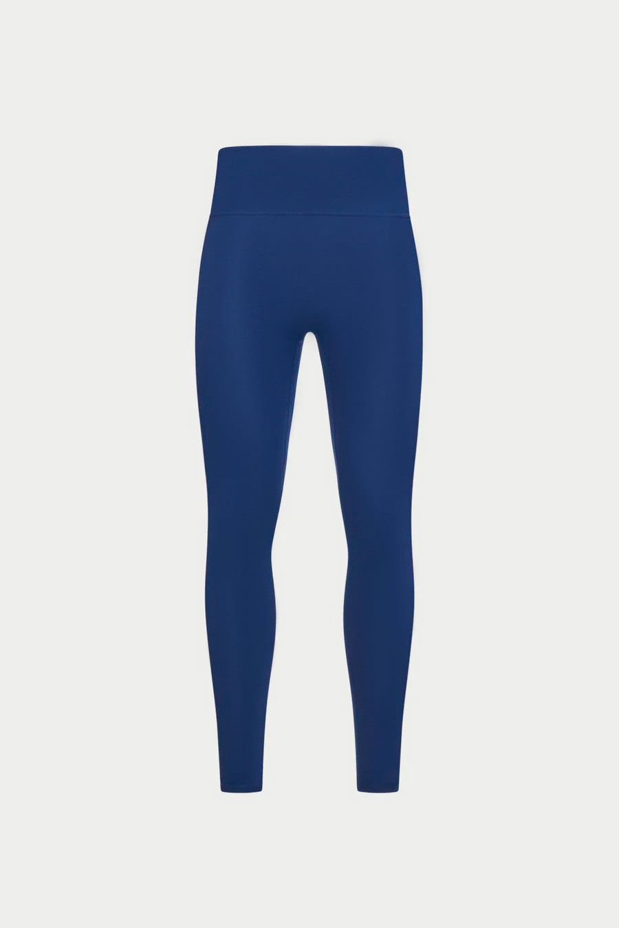 SCULPTING STRETCH EMBLEM LEGGINGS - BLUE