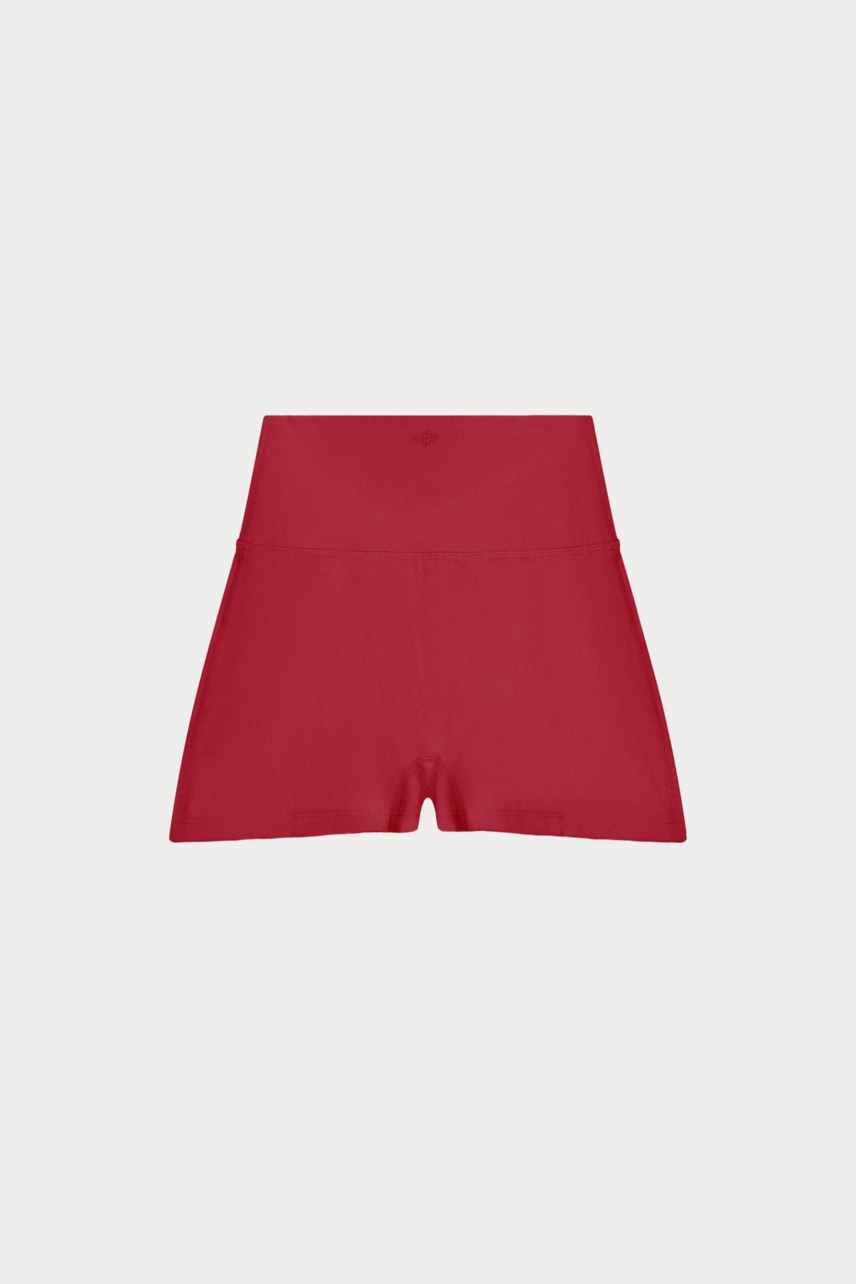 SCULPTING STRETCH MINI SHORTS - CHERRY