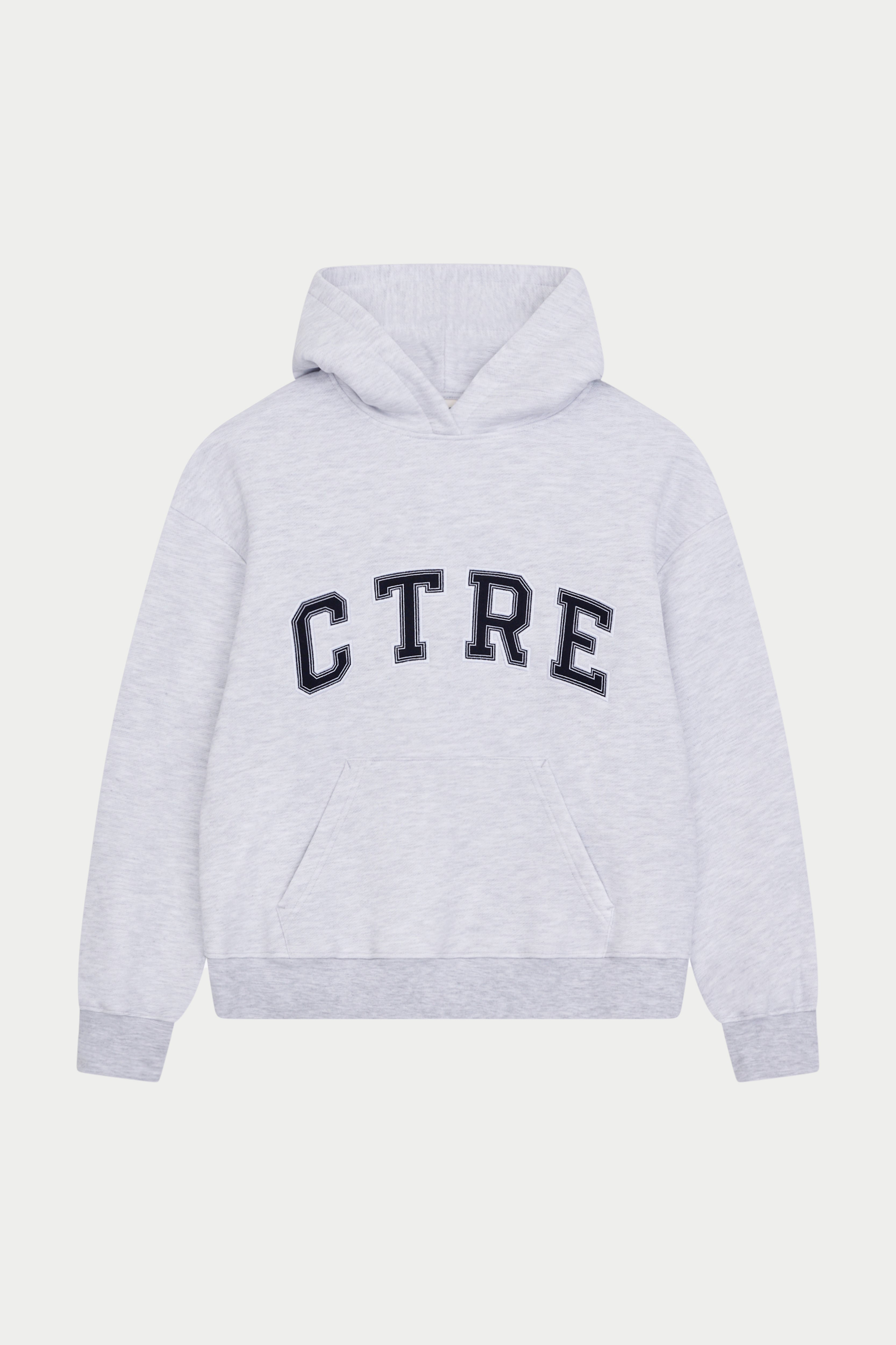 CTRE RELAXED HOODIE - GREY MARL