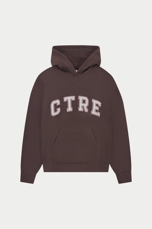 CTRE RELAXED HOODIE - BROWN