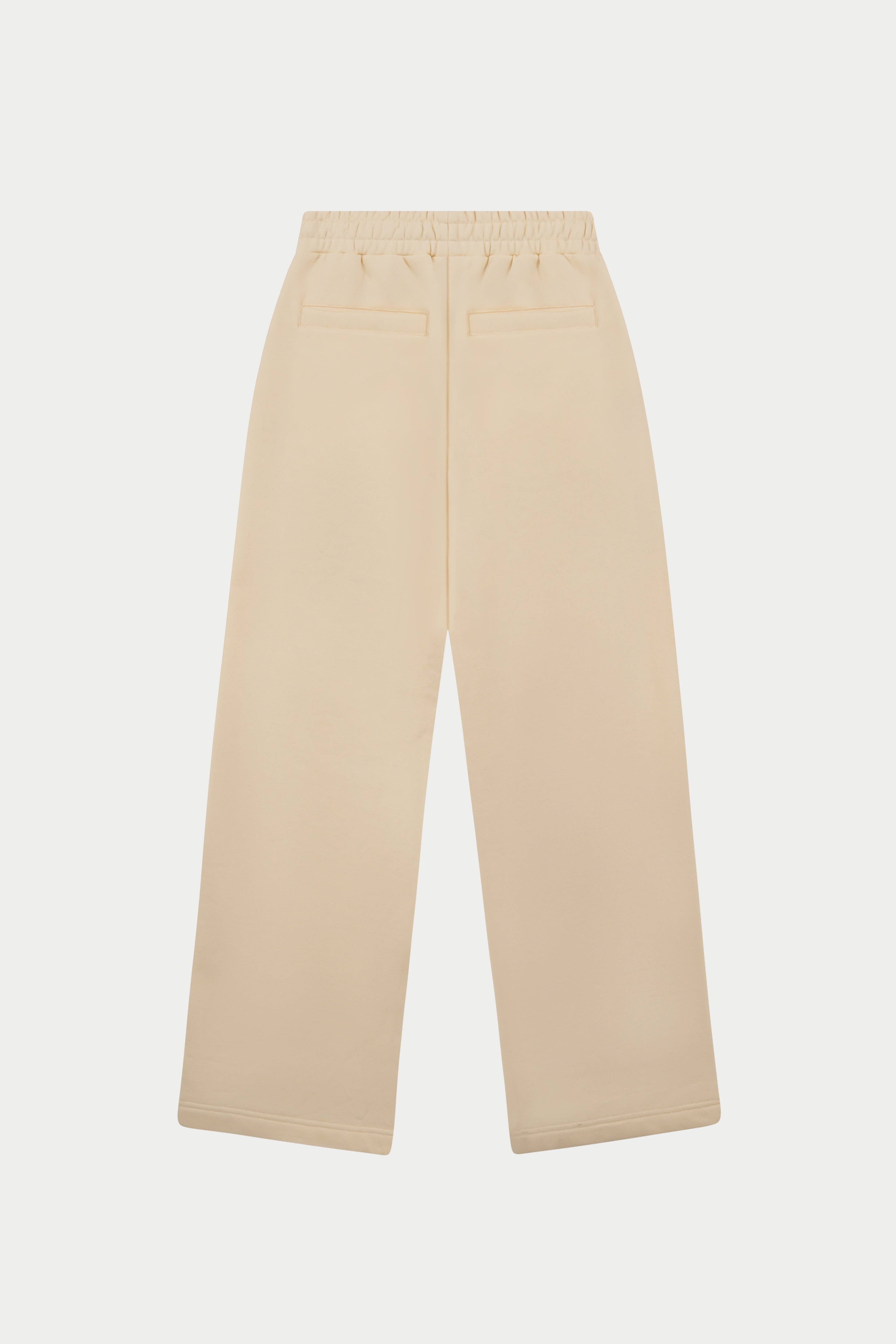 RELAXED TAPERED LEG JOGGERS - BUTTERMILK