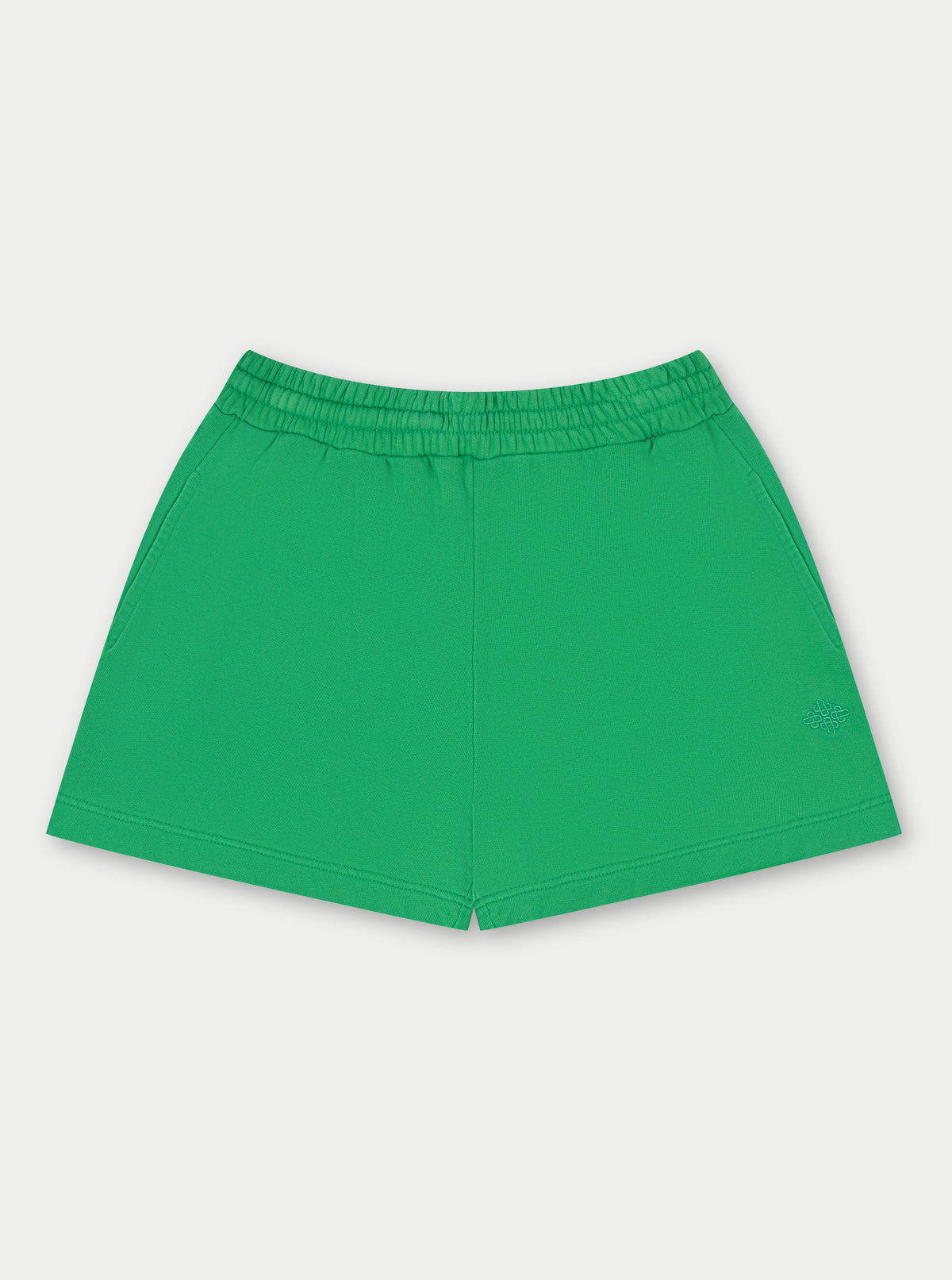 Emblem Shorts - Washed Green