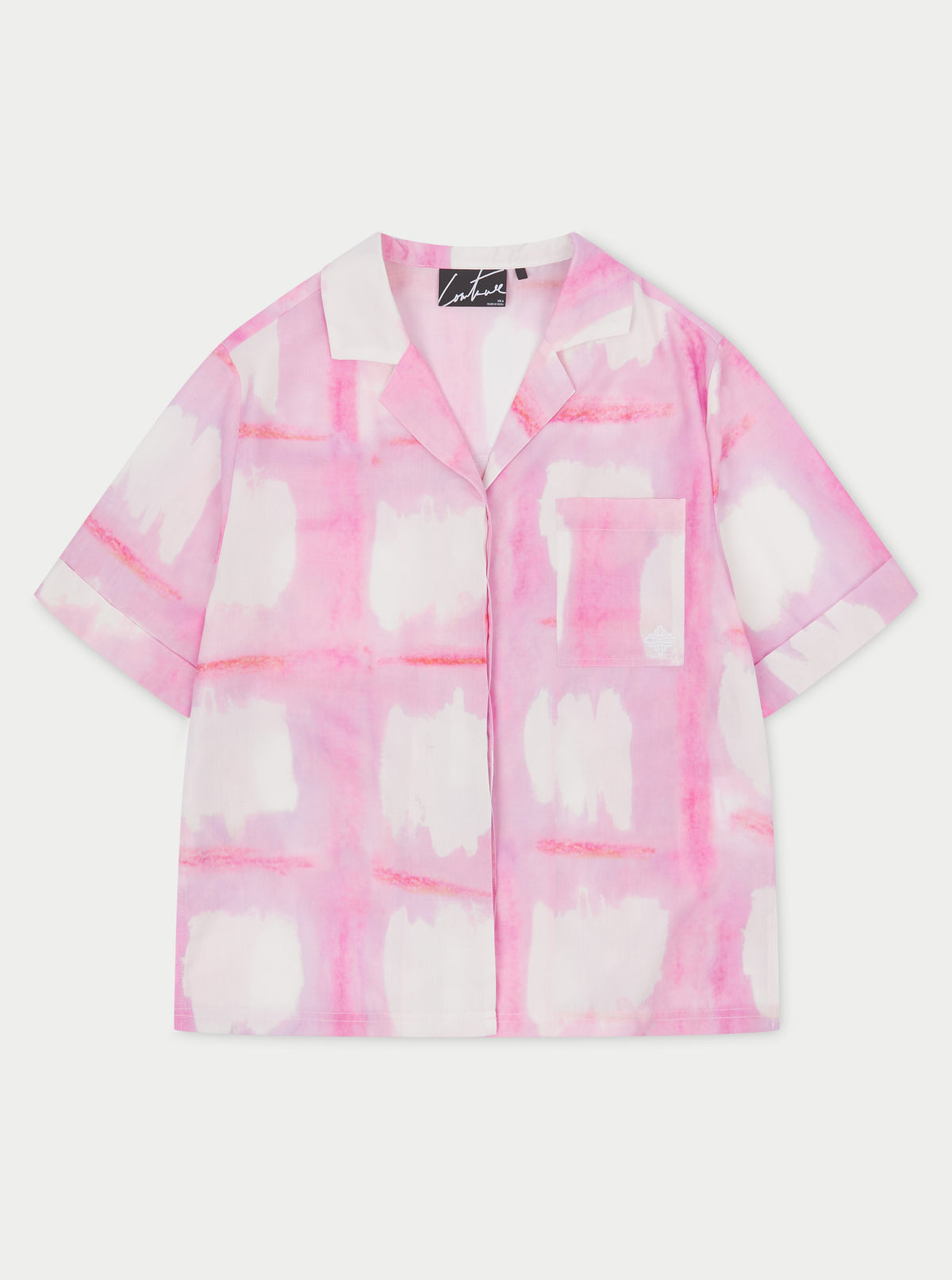 WATERCOLOUR EMBLEM SHIRT
