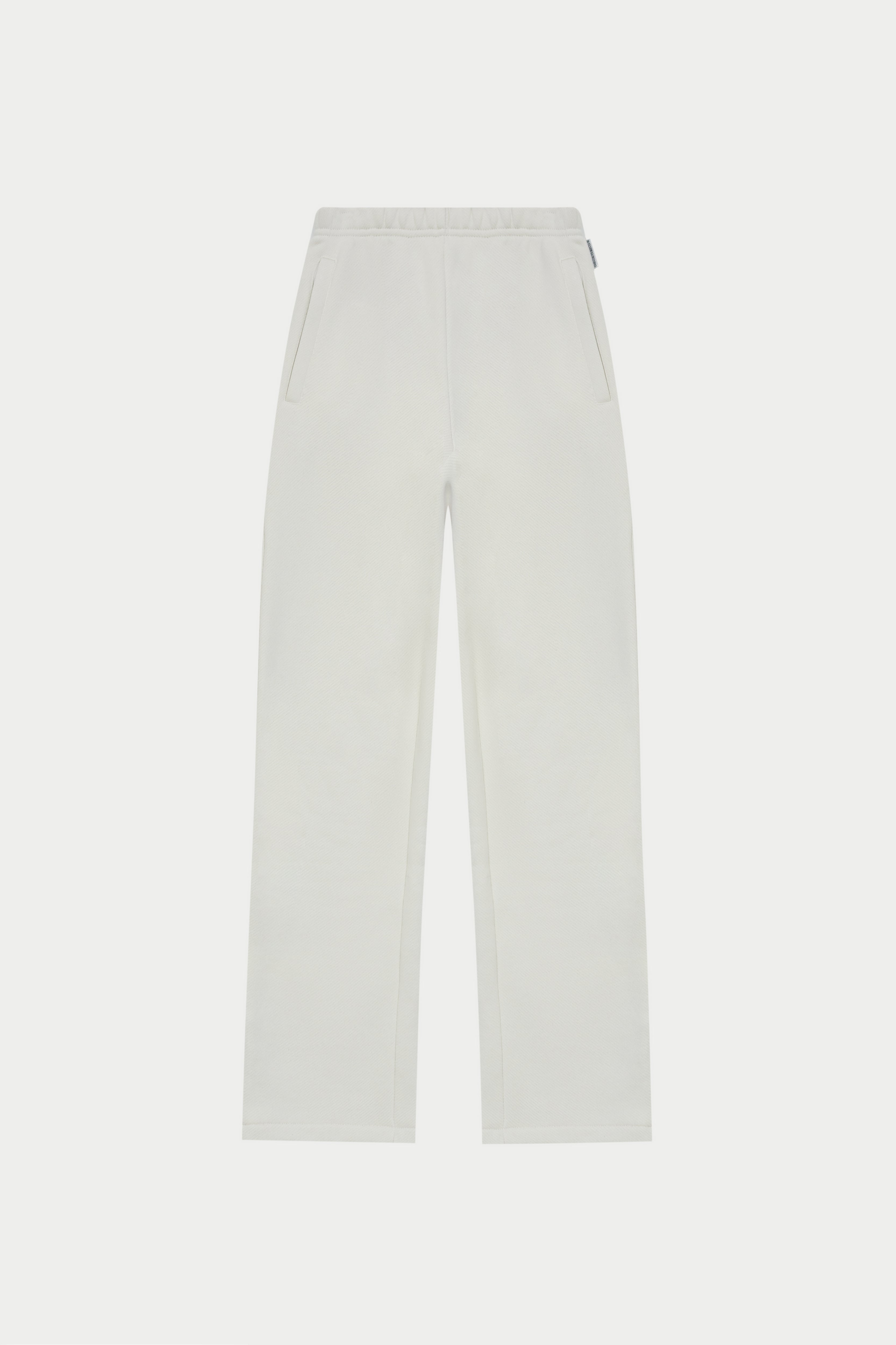 LAUNDERED CLASSICS STRAIGHT LEG JOGGERS - ECRU