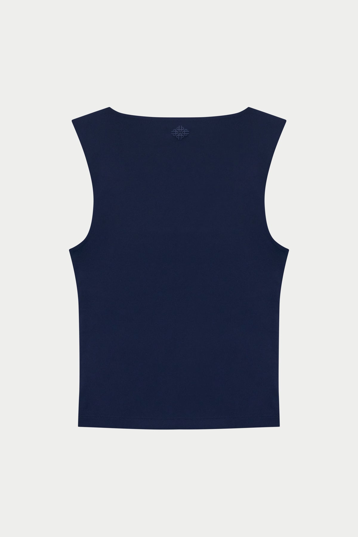 SCULPTING STRETCH SCOOP NECK TOP - DARK NAVY